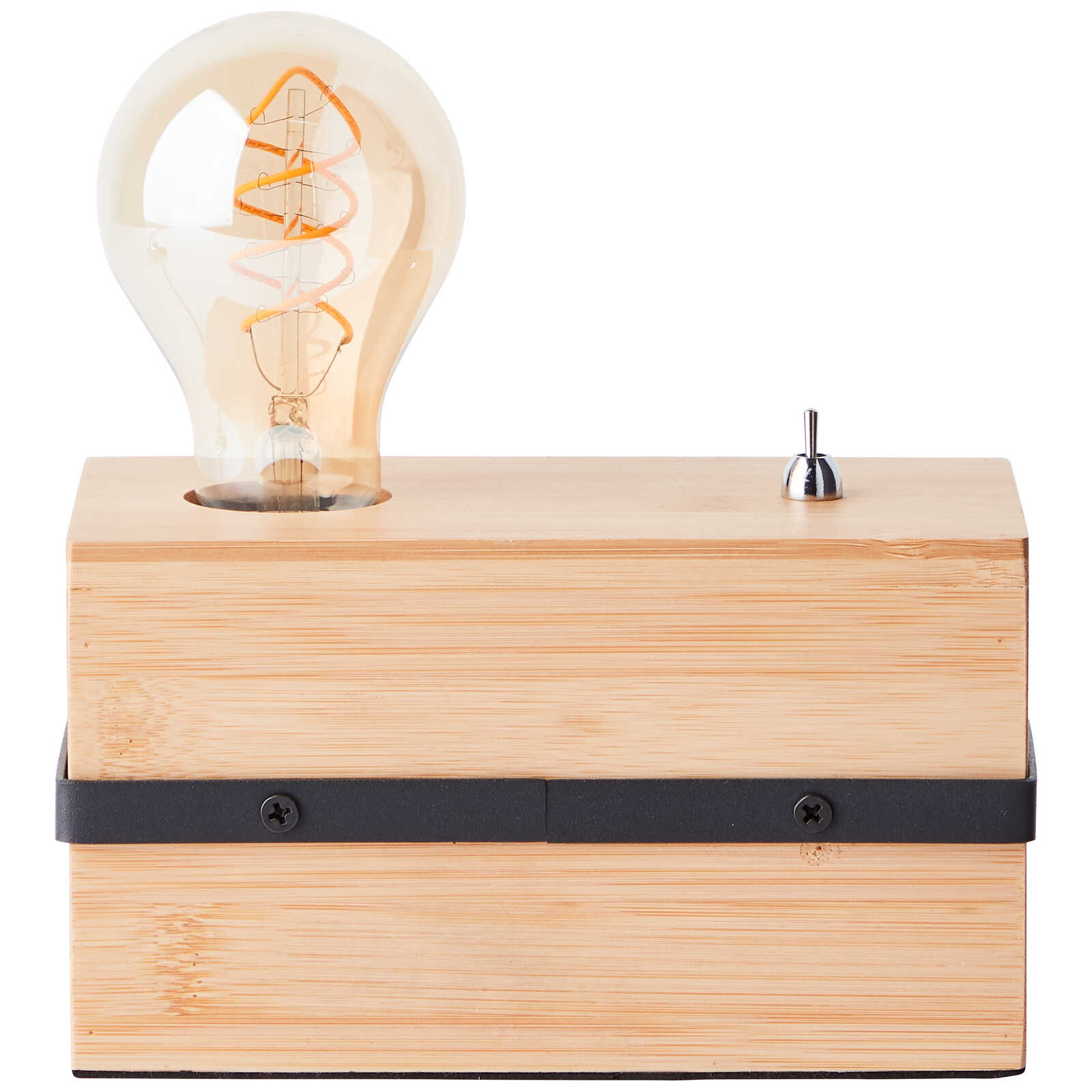             Wooden table lamp - Bea 1 - Brown
        