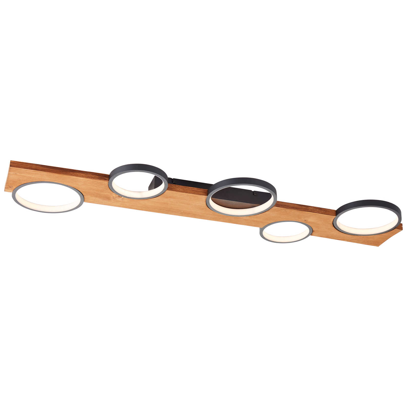             Wooden ceiling light - Lore - Brown
        