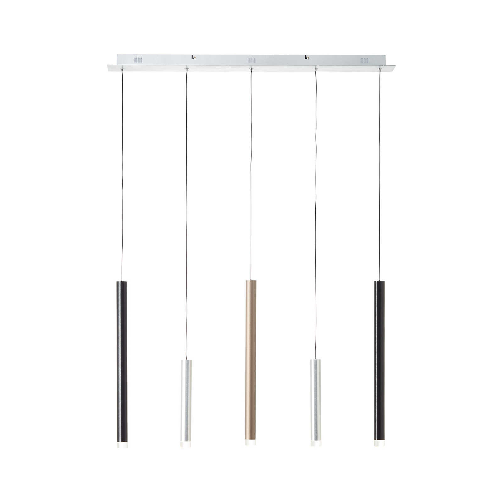 Metalen hanglamp - Eddy 3 - Bruin
