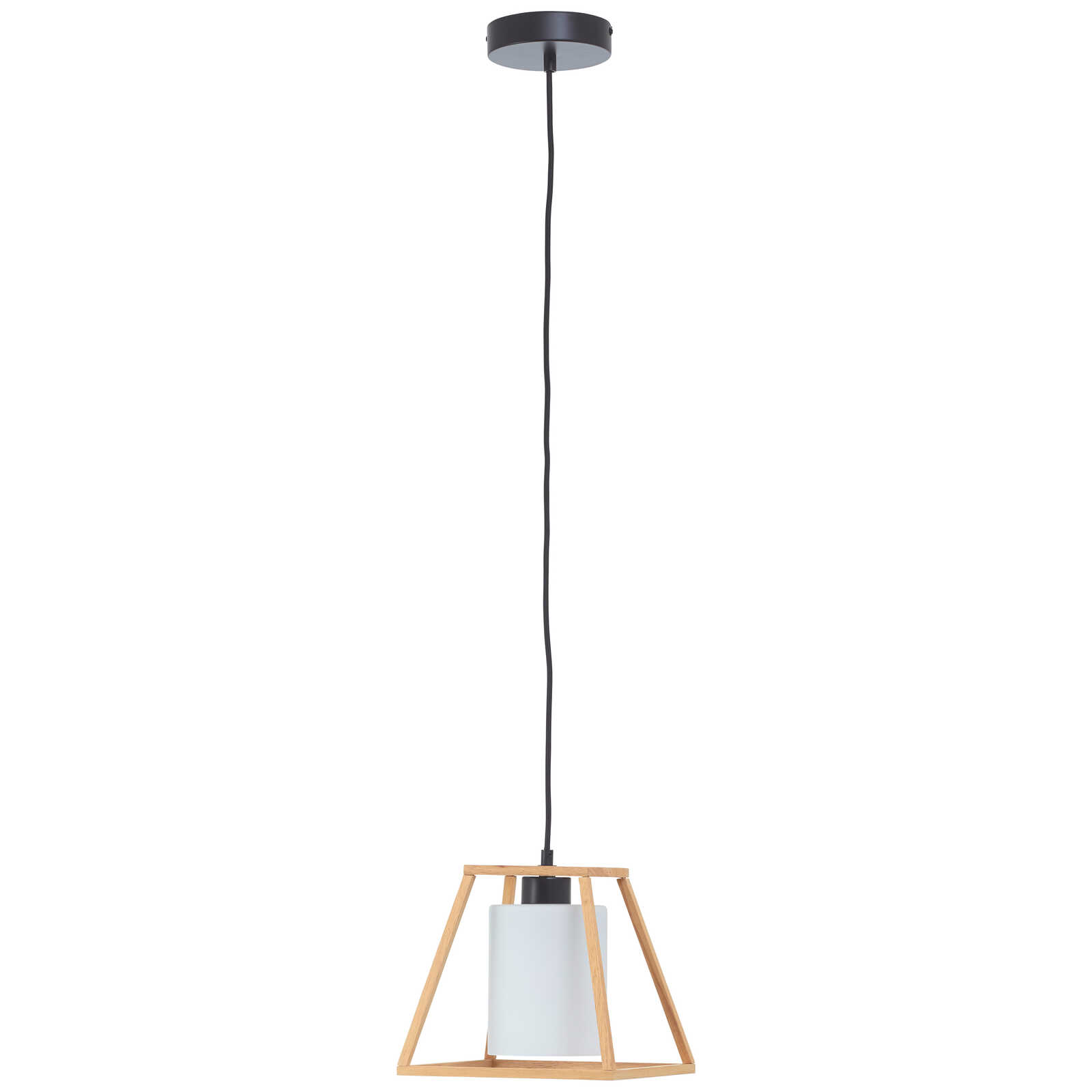             Lámpara colgante de madera - Henning - Marrón
        