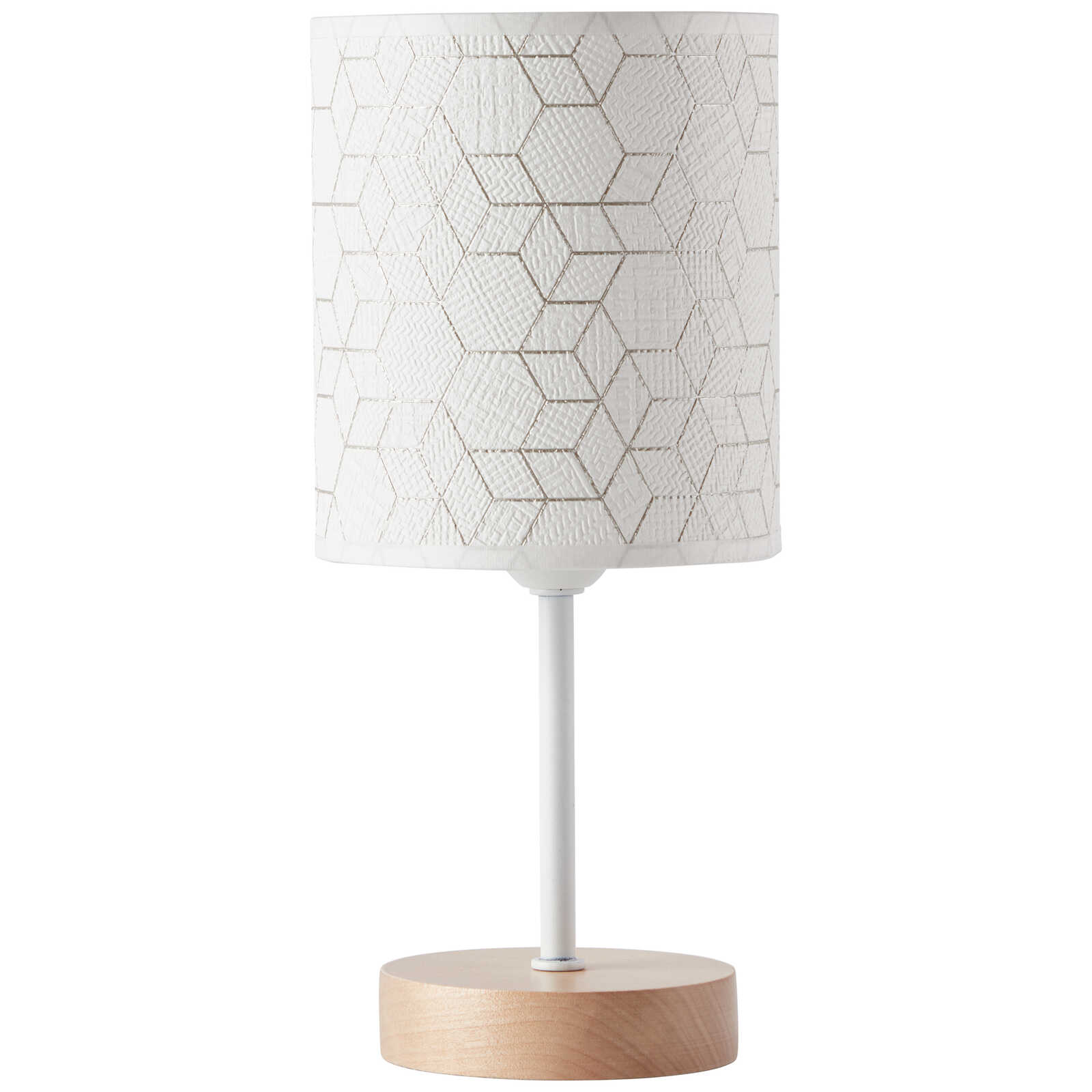             Lampe de table en textile - Hannes 4 - Marron
        