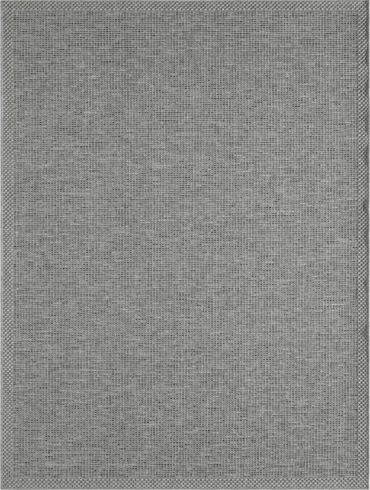             Simple Outdoor Rug in Grey - 200 x 140 cm
        