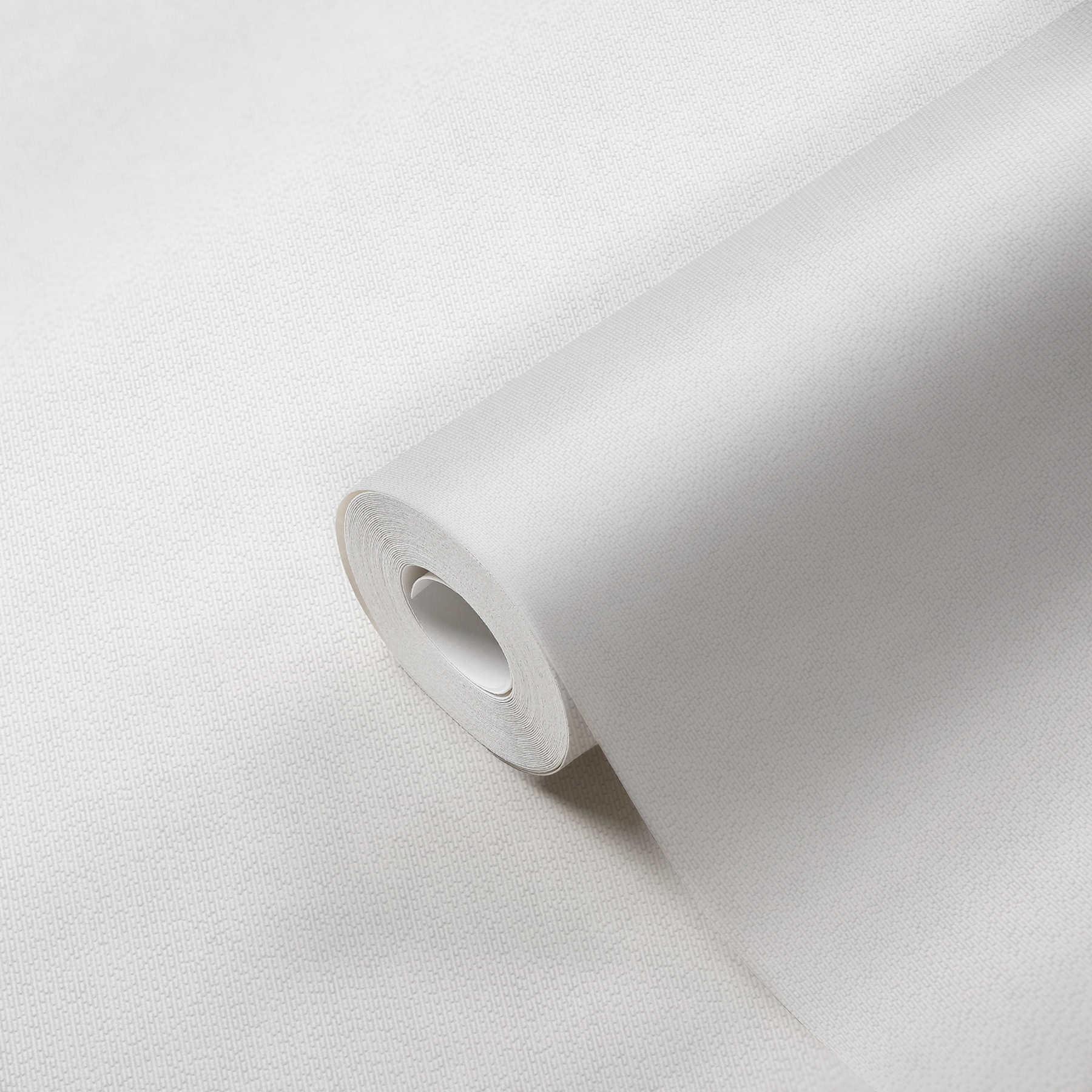             Papier peint intissé à peindre avec structure - blanc
        