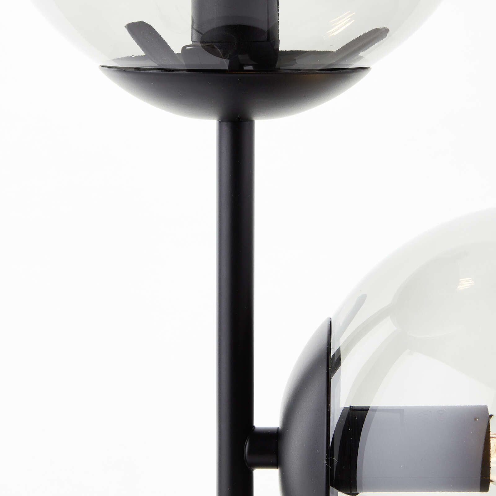             Lámpara de mesa de metal - Amina 1 - Gris
        