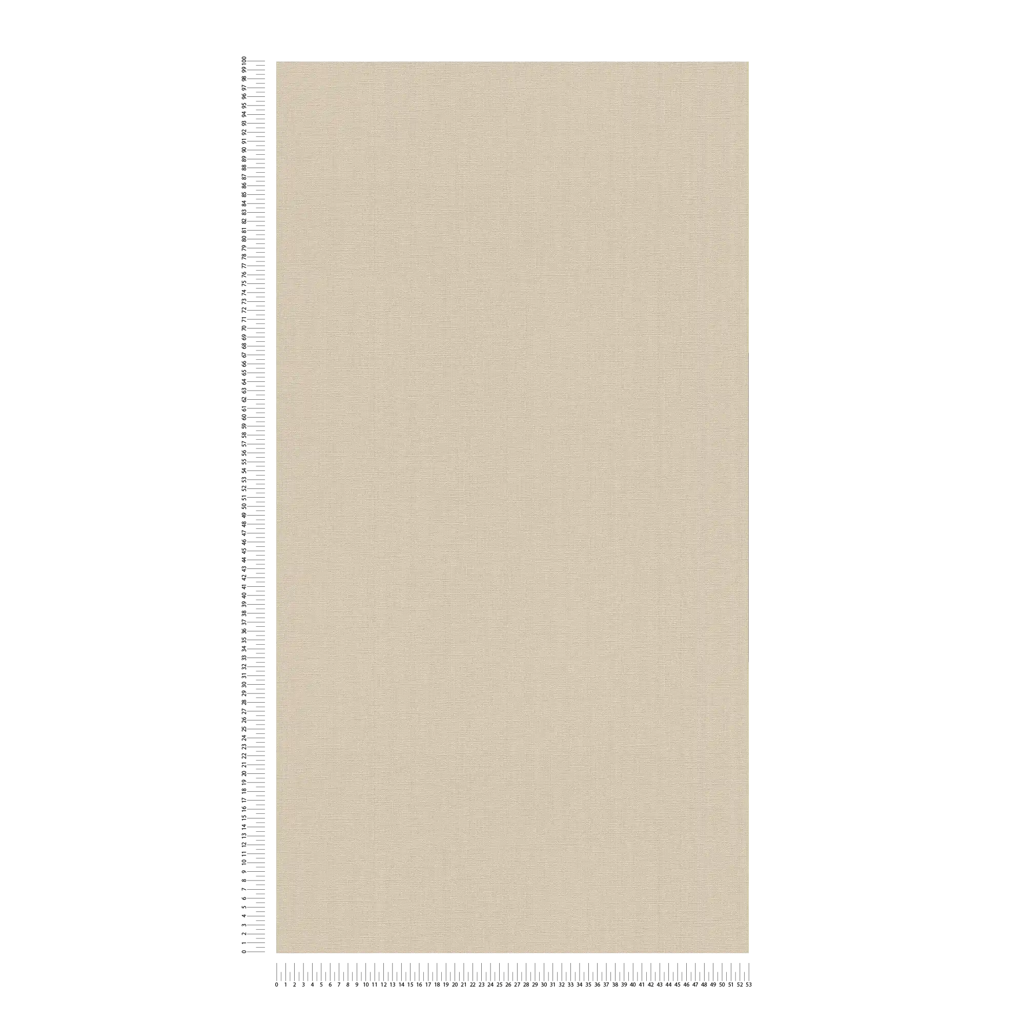             Vliesbehang effen in warme kleuren - beige
        