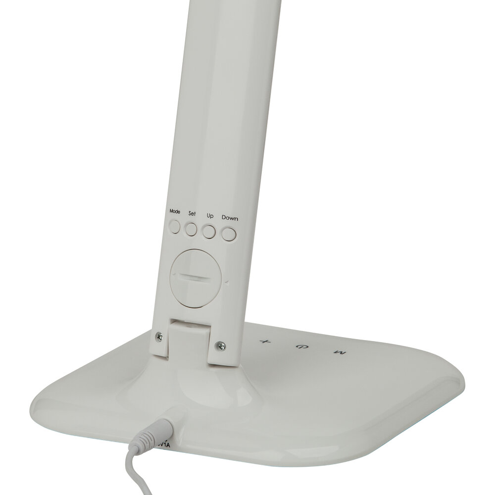             Lámpara de mesa de plástico - Hugo 1 - Blanco
        