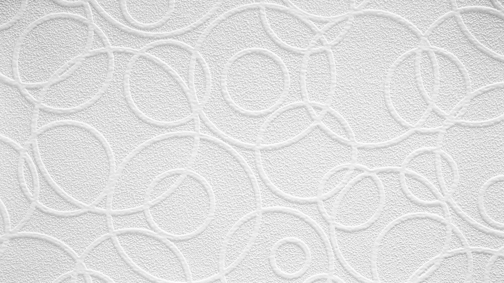             Papier peint à peindre Cercles 3D avec effet structuré
        