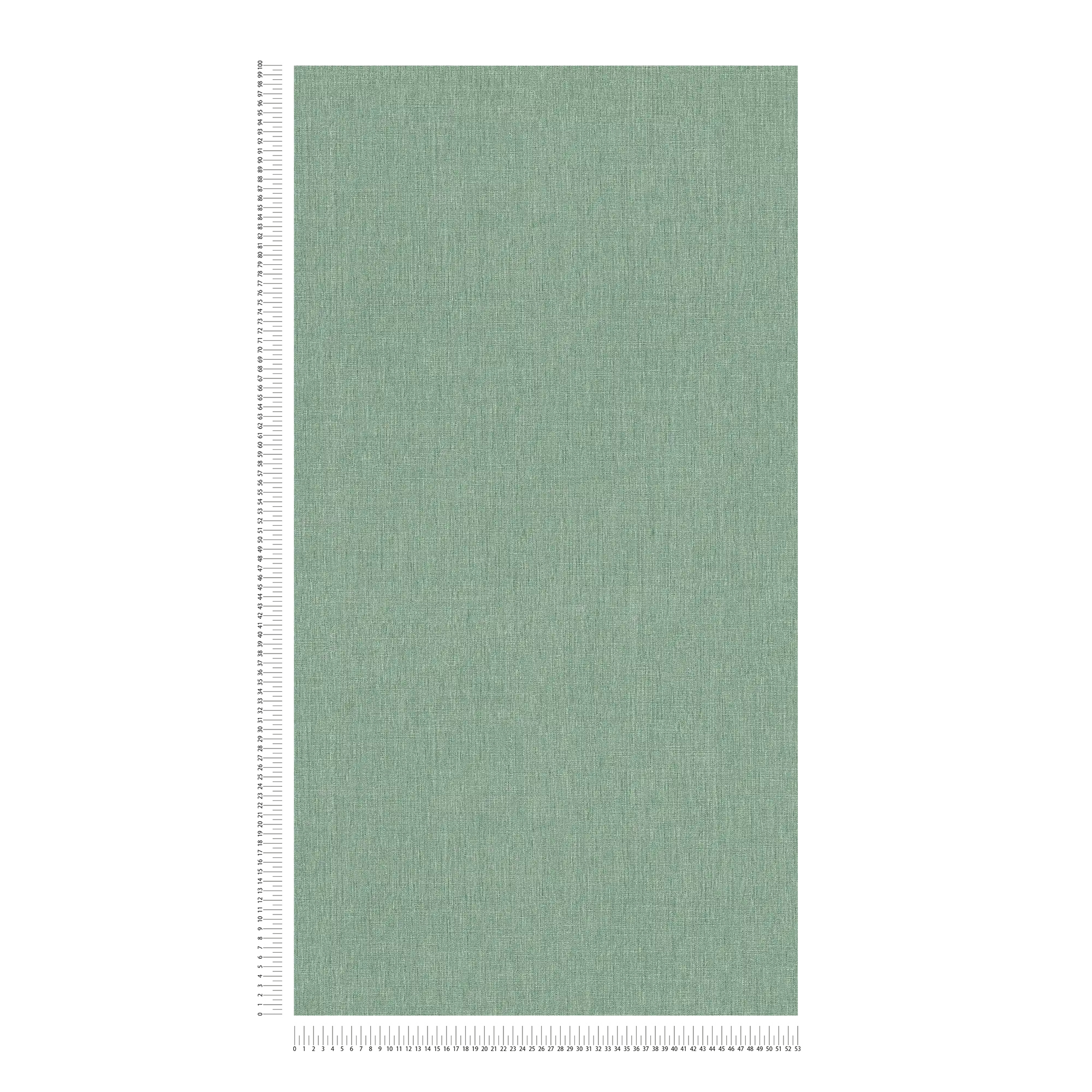             papier peint en papier uni aspect textile avec structure - Vert
        