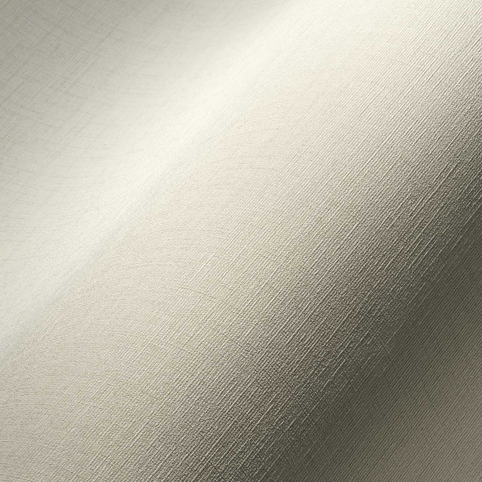             Papier peint blanc-crème avec aspect textile & effet texturé
        