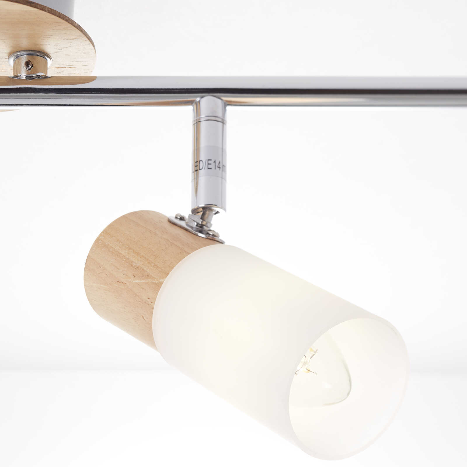             Wooden spotlight tube - Anni - Brown
        