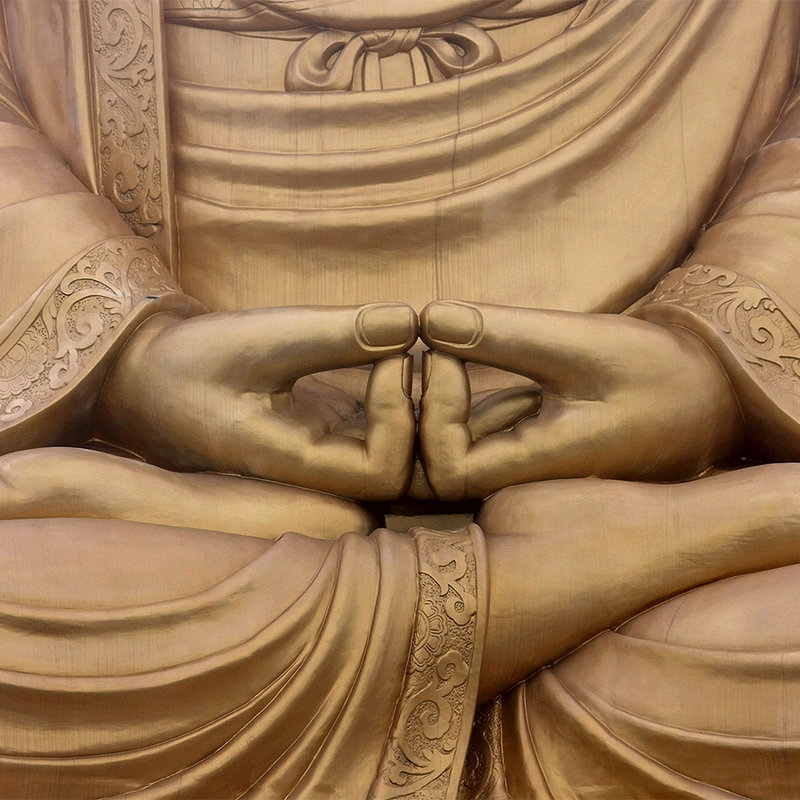 Fotomurali Religione Statua di Buddha - Pile liscio Premium
