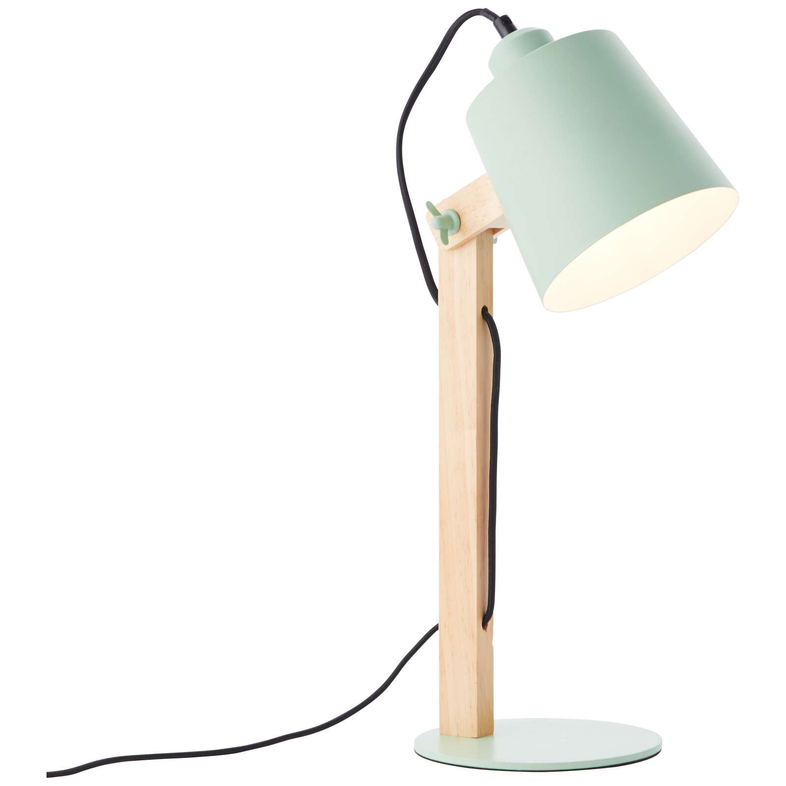             Lampe de table en bois - Paul 1 - Vert
        