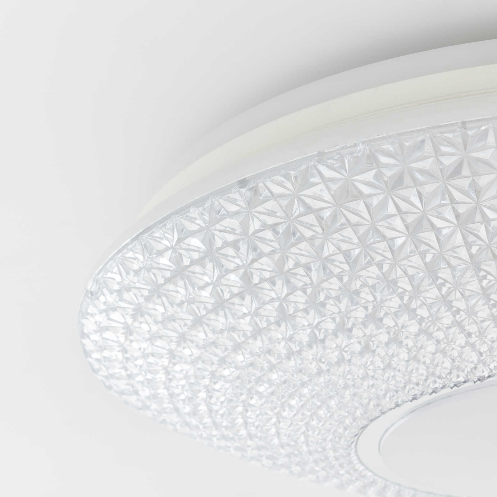             Kunststof plafondlamp - Leandra 2 - Wit
        