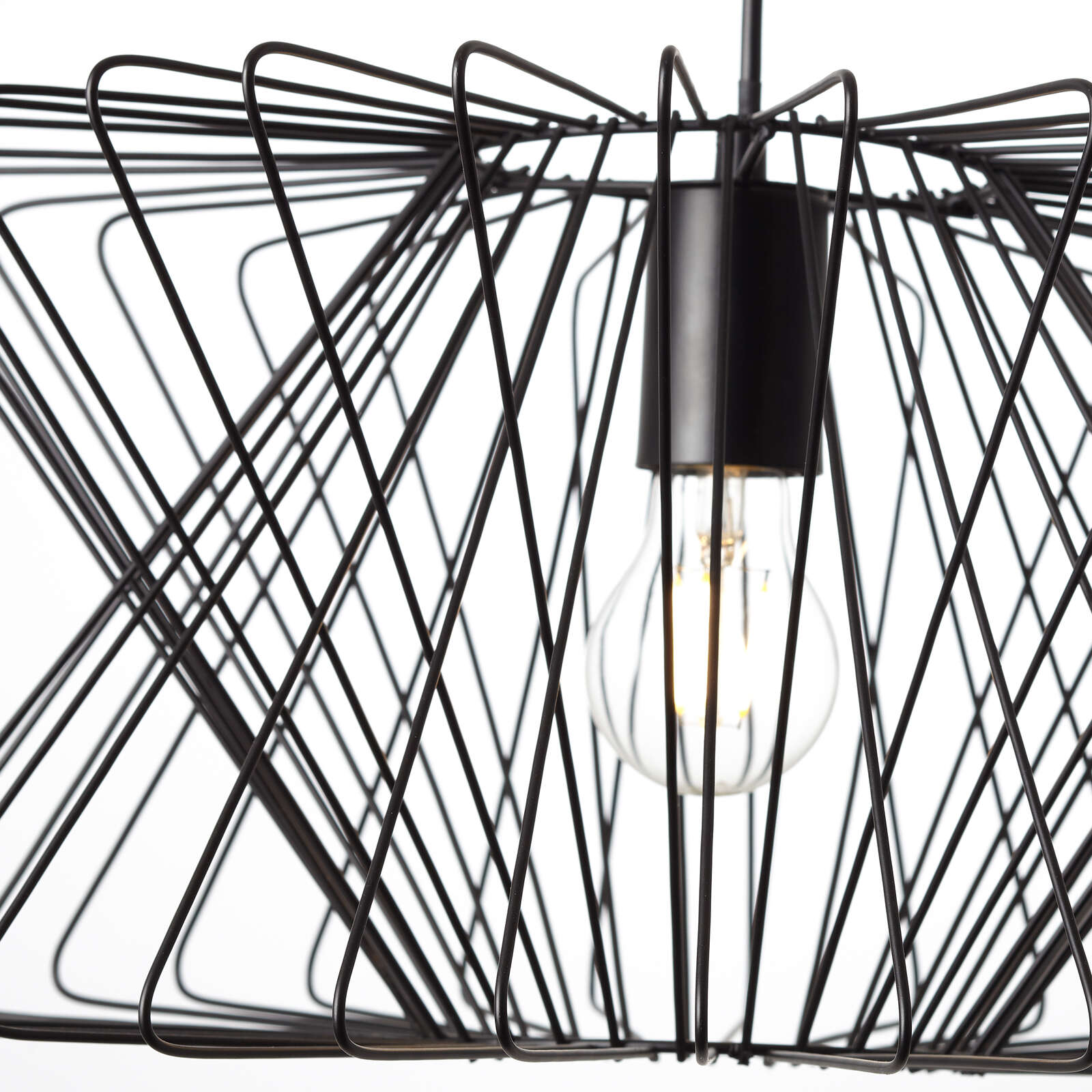             Metalen hanglamp - Hedi - Zwart
        