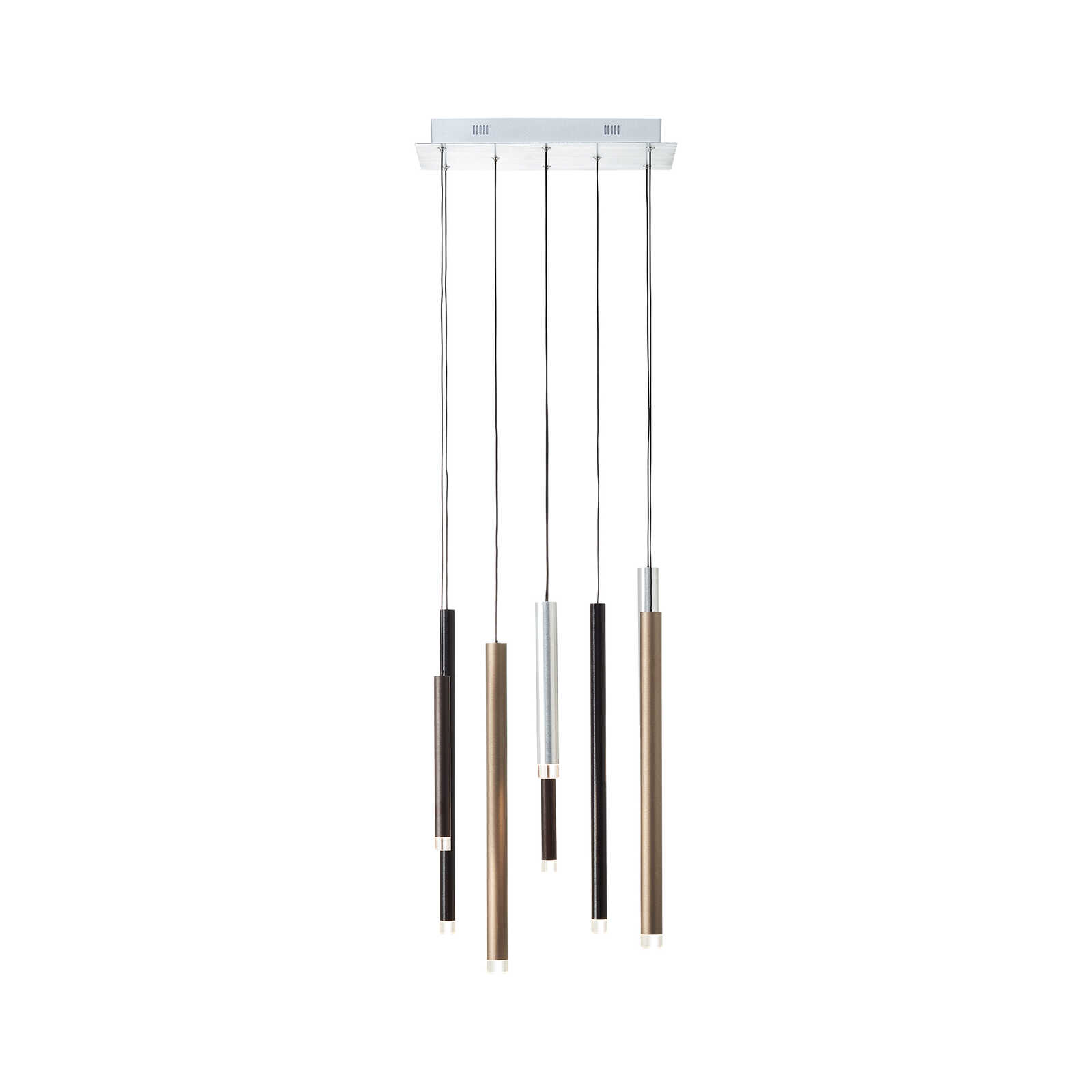 Metalen hanglamp - Eddy 5 - Bruin
