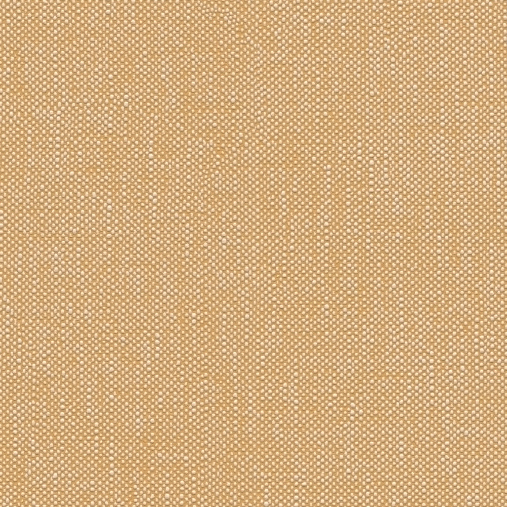             Single-coloured non-woven wallpaper with surface texture - orange, yellow
        