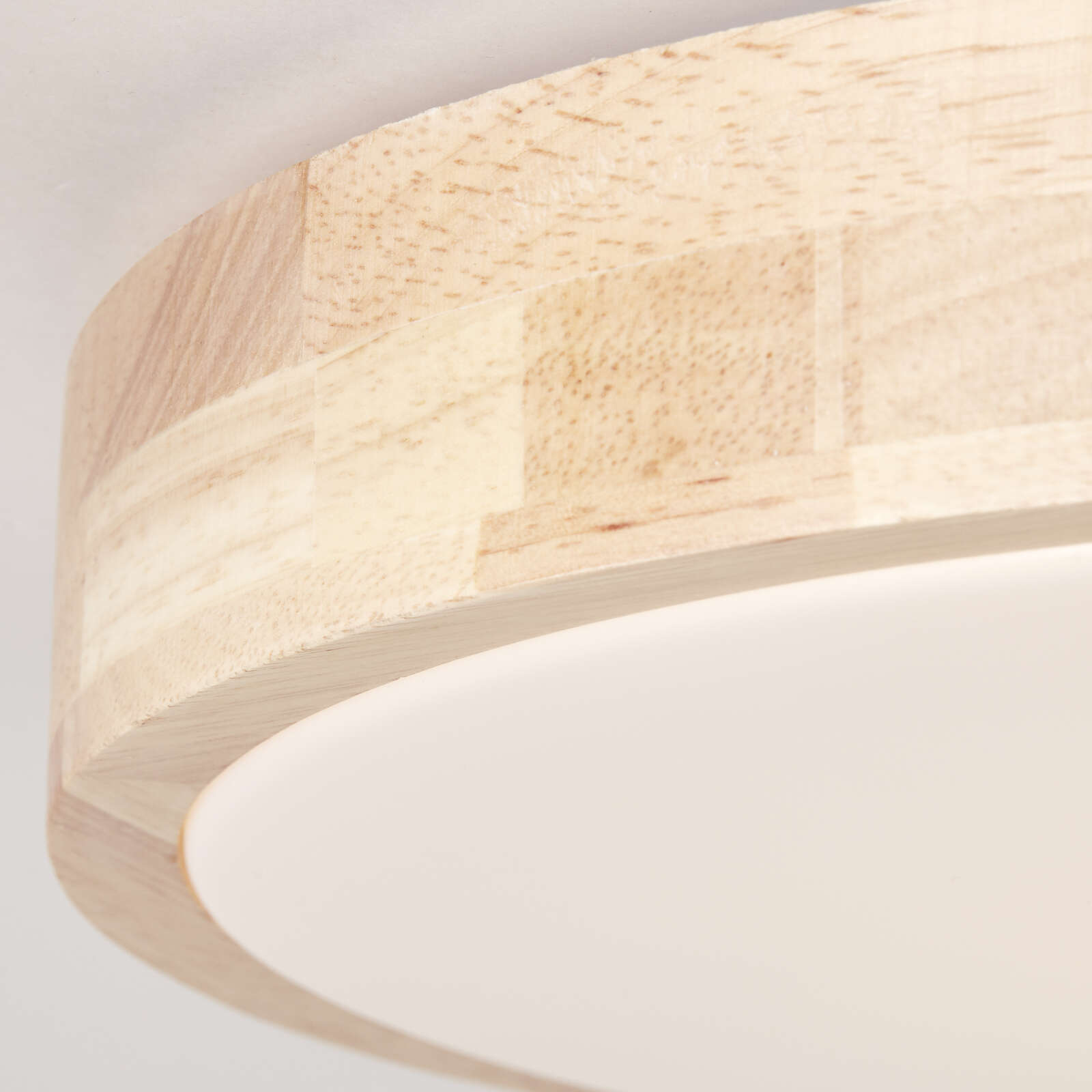             Wooden ceiling light - Liv - Brown
        
