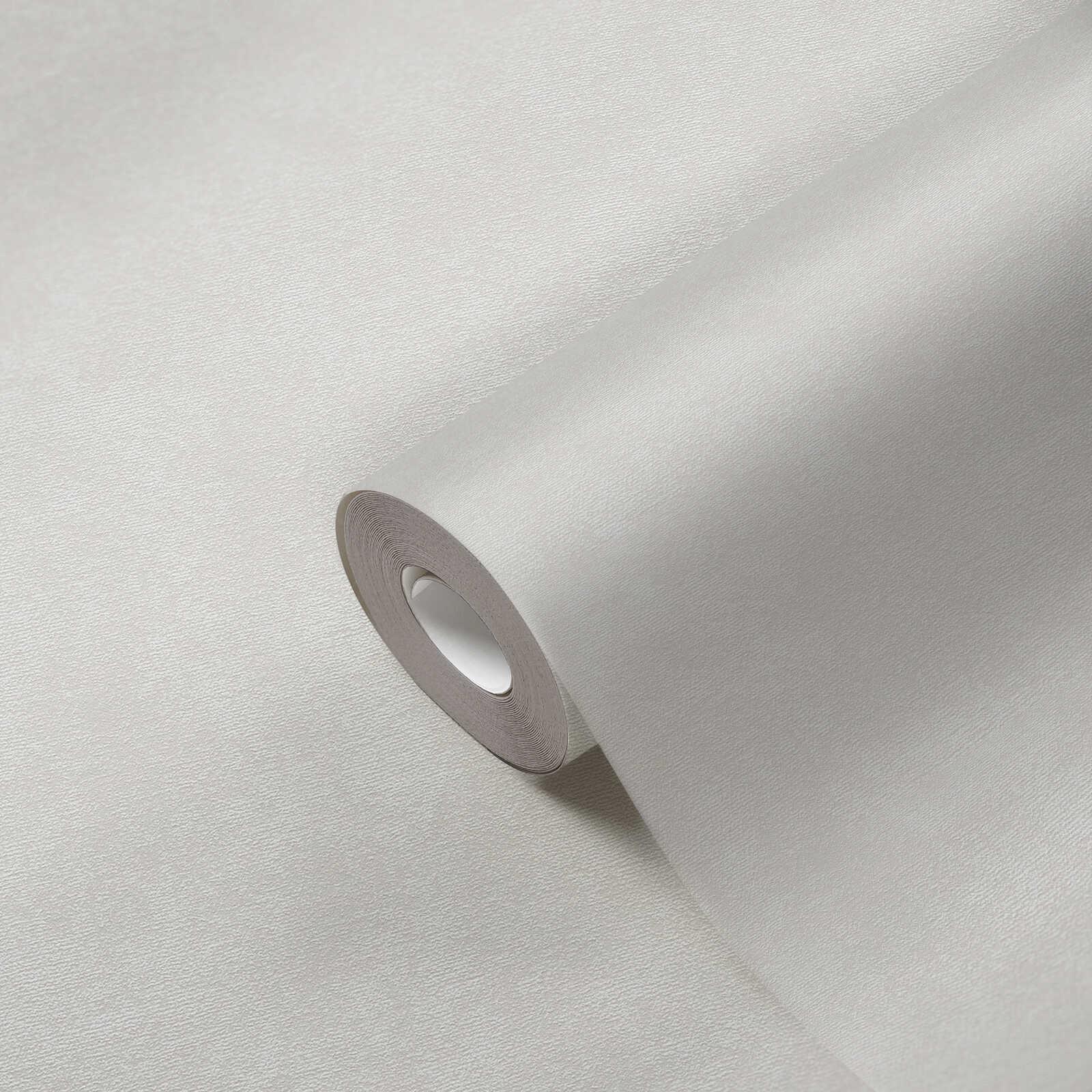             Papel pintado no tejido monocolor de textura ligera - gris
        