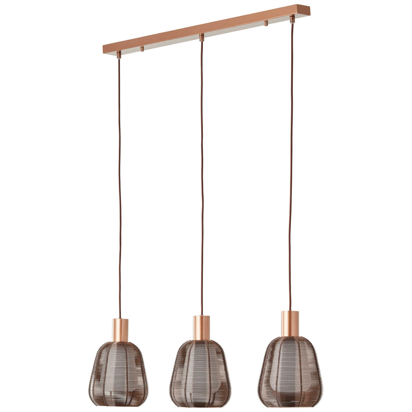             Metalen hanglamp - Thore 2 - Bruin
        