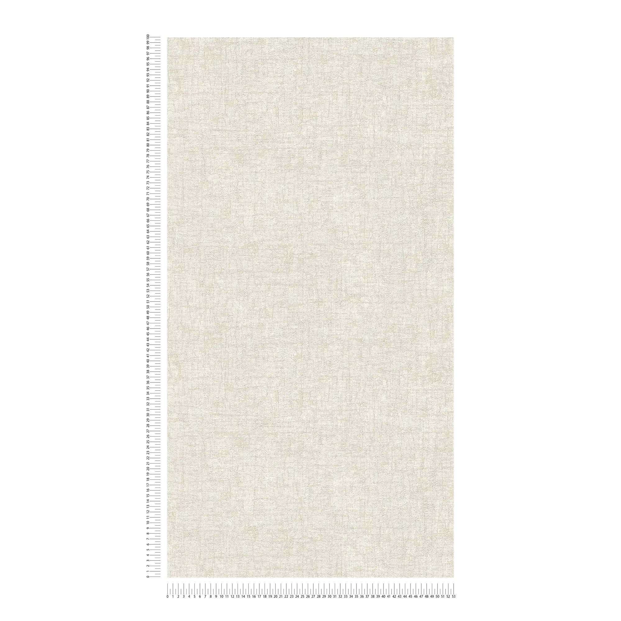             papier peint en papier intissé structuré aux couleurs douces aspect textile - blanc, beige, crème
        