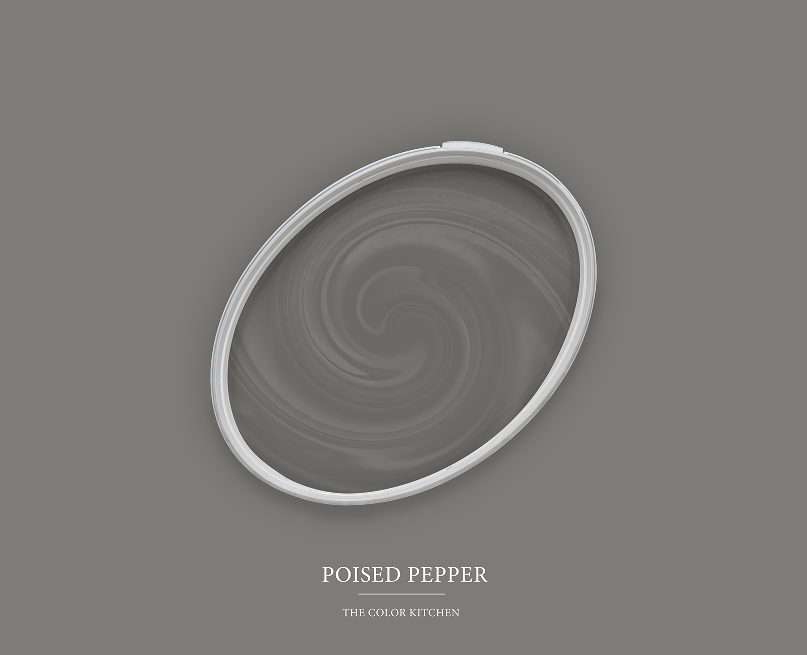 Muurverf TCK1013 »Poised Pepper« in donkergrijs – 2,5 liter
