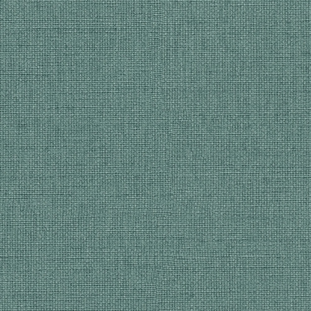             Plain-coloured non-woven wallpaper in matt look - blue, green
        