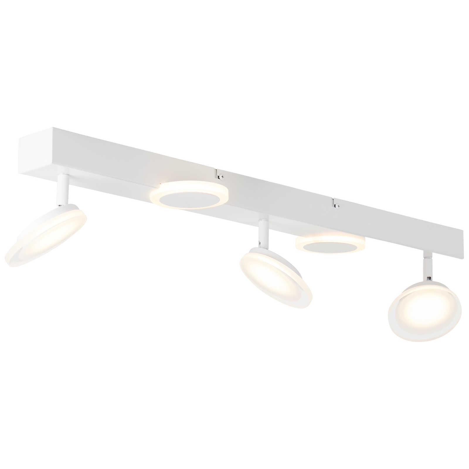             Plastic spotlight bar - Lilly 3 - White
        