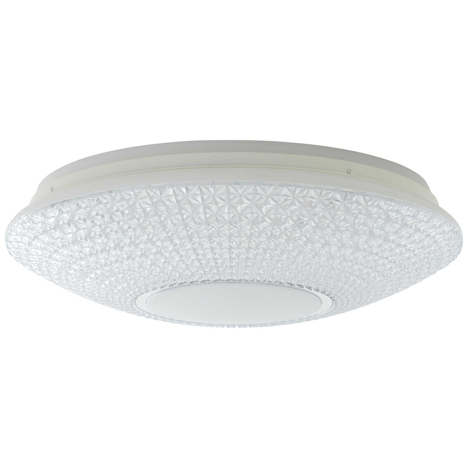             Plastic ceiling light - Leandra 2 - White
        