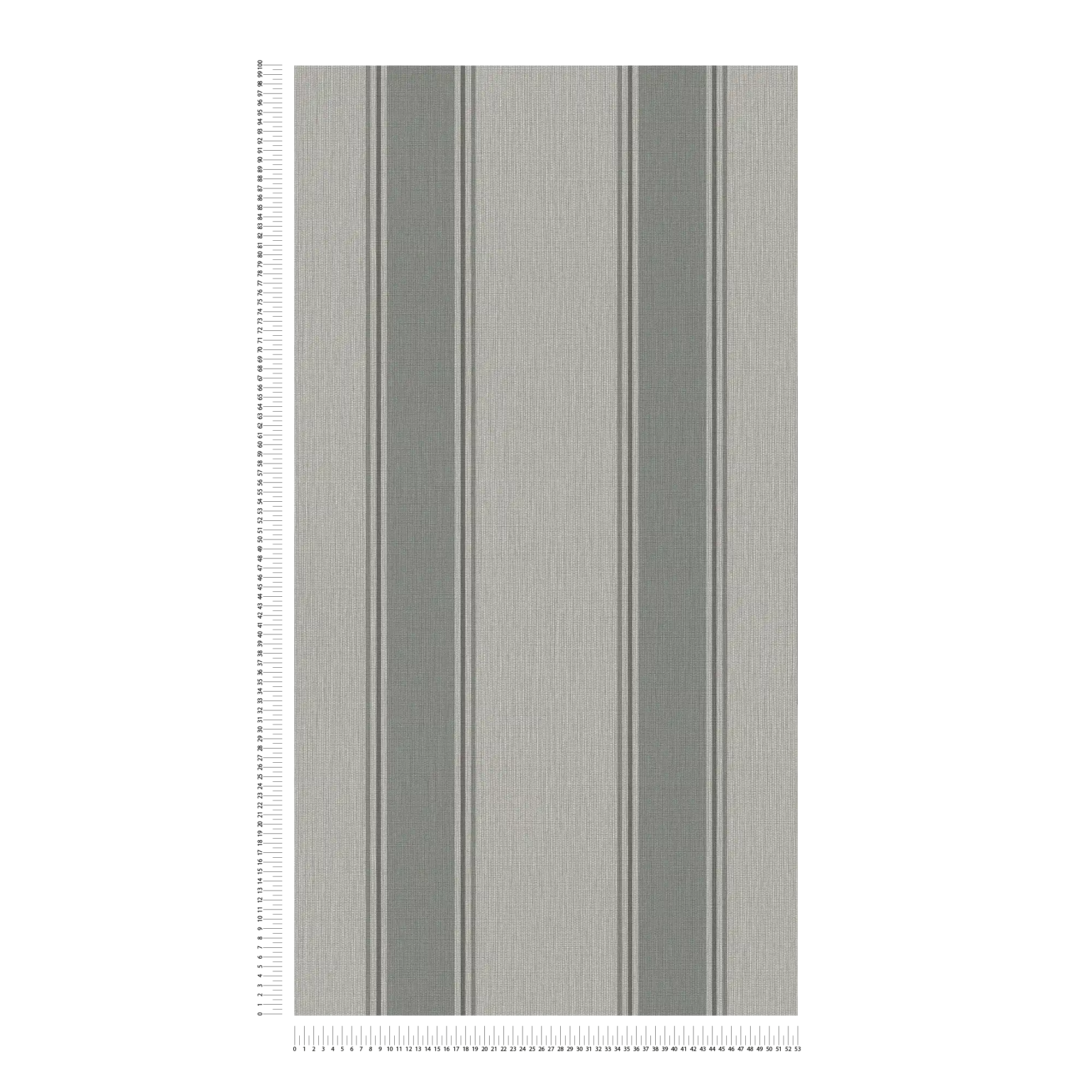             Non-woven wallpaper with stripes classic - grey
        