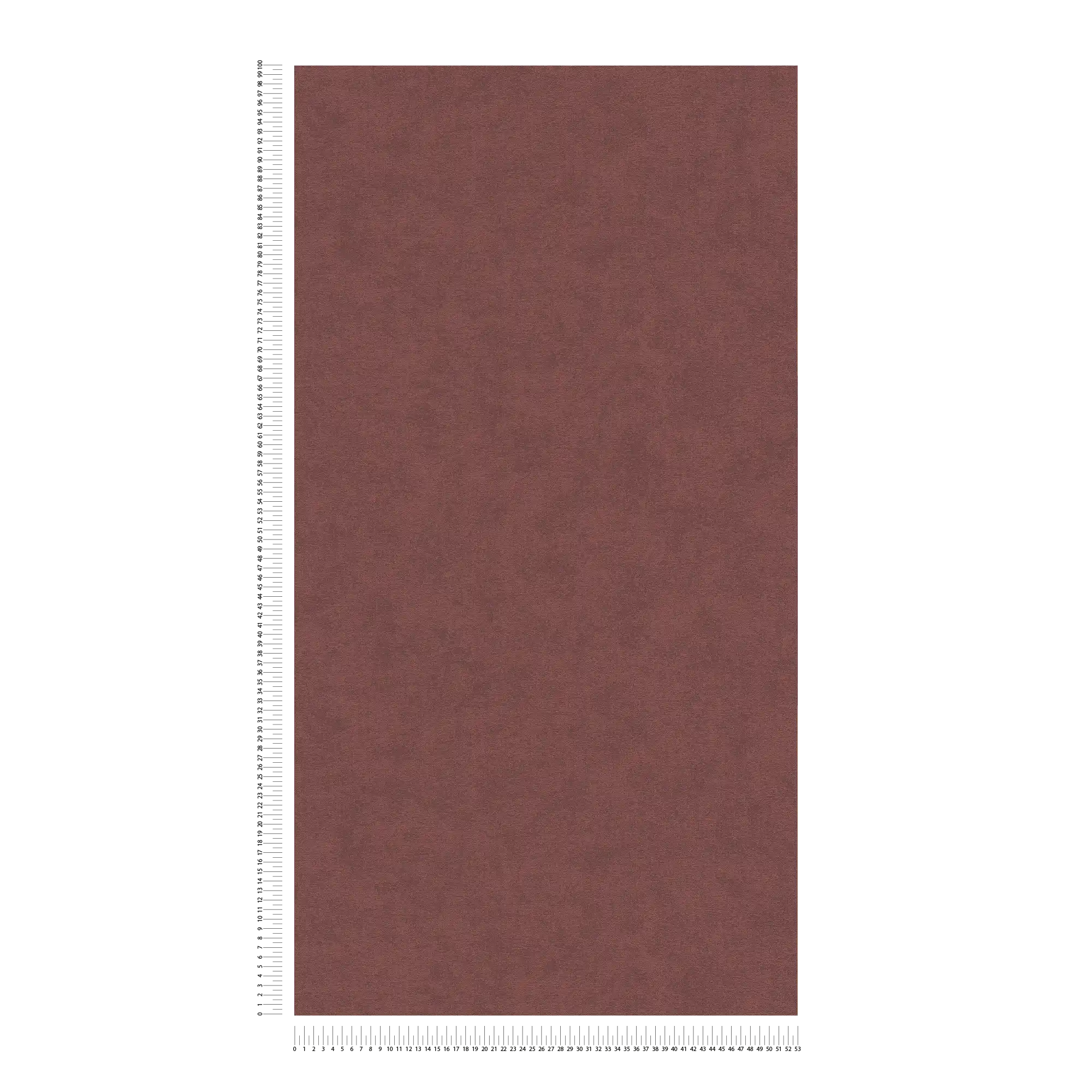             papier peint en papier intissé uni avec structure de surface discrète - rouge
        