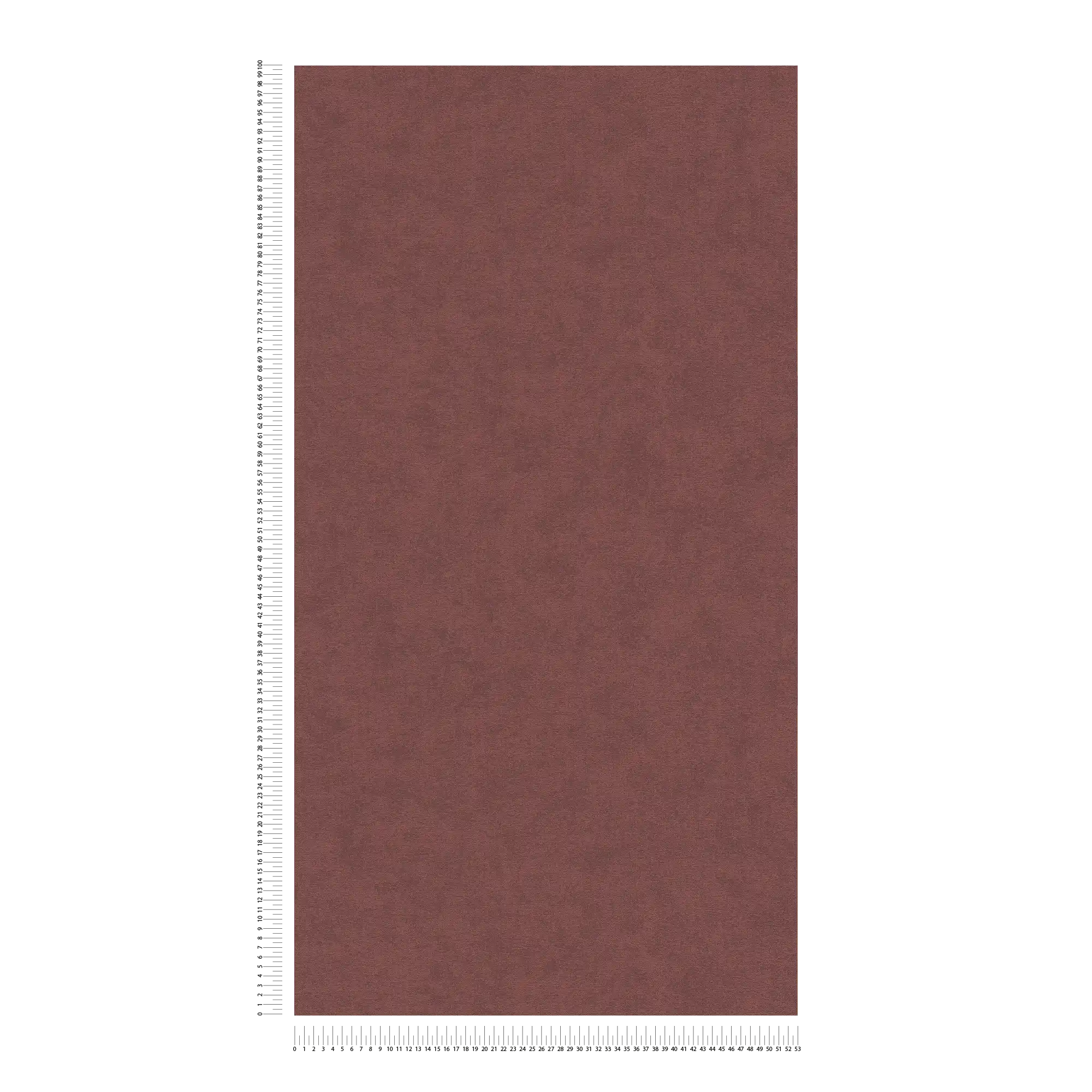             Plain non-woven wallpaper with a subtle surface texture - red
        