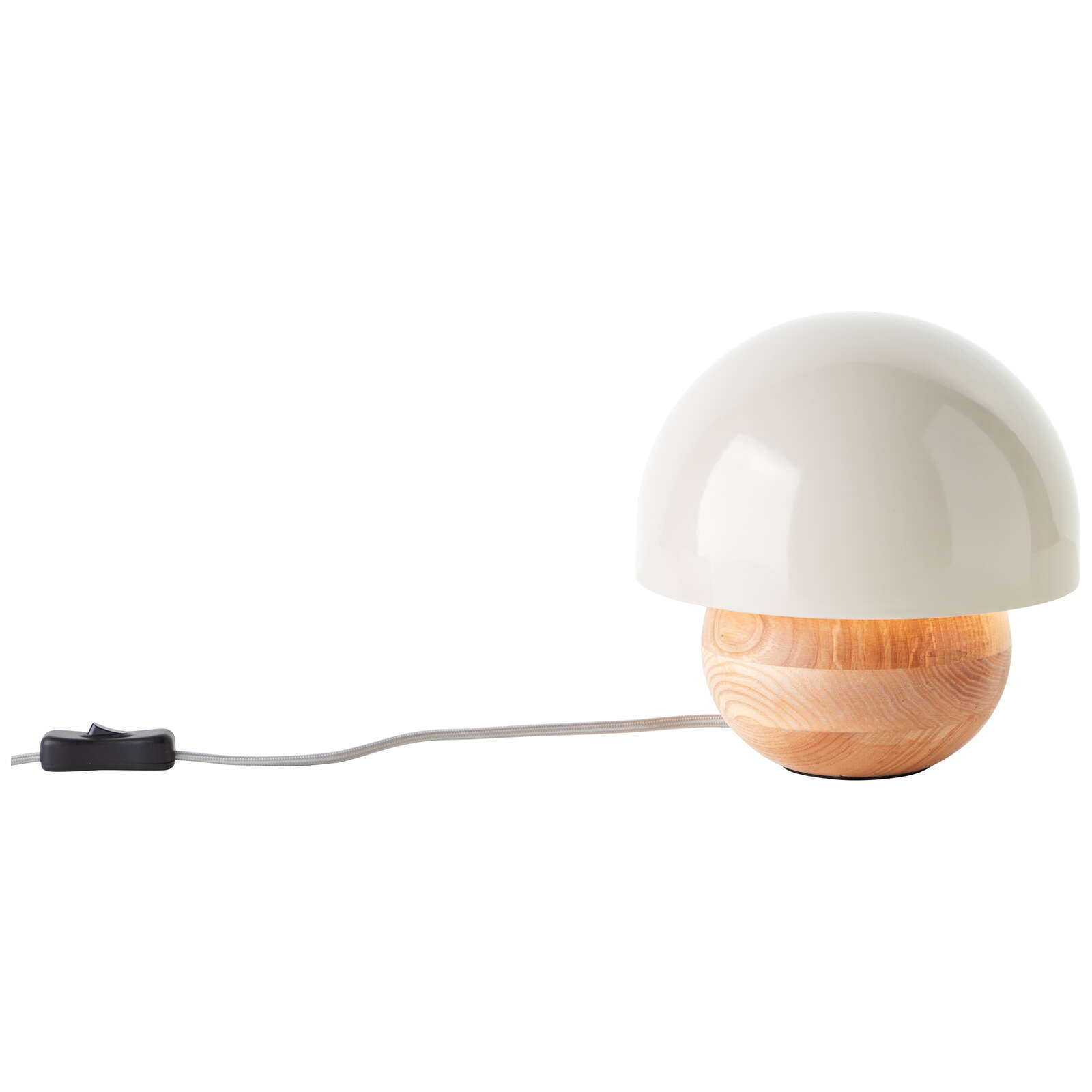             Lámpara de mesa de madera - Lorena 2 - Beige
        