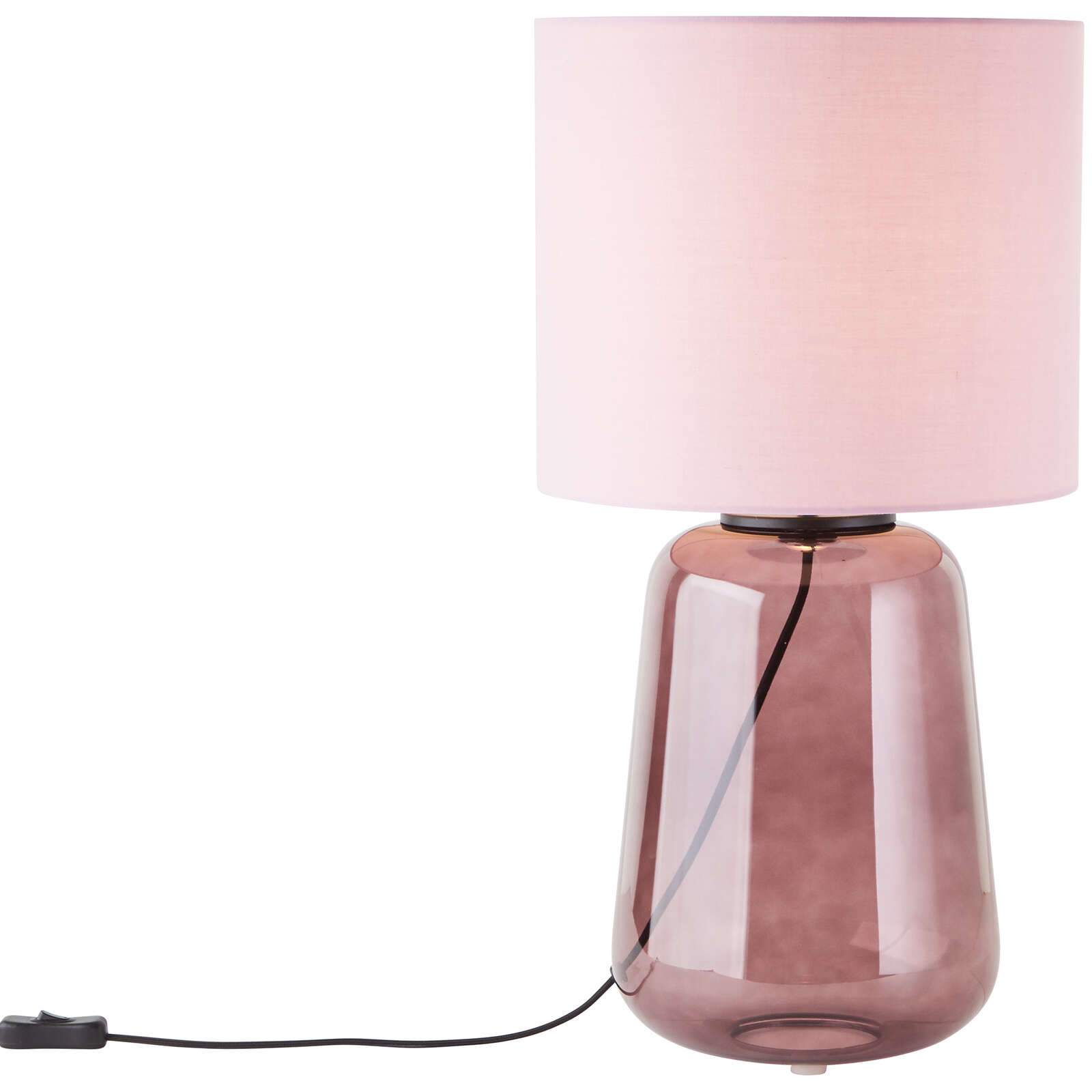             Lampe de table en textile - Jana 1 - Violet
        