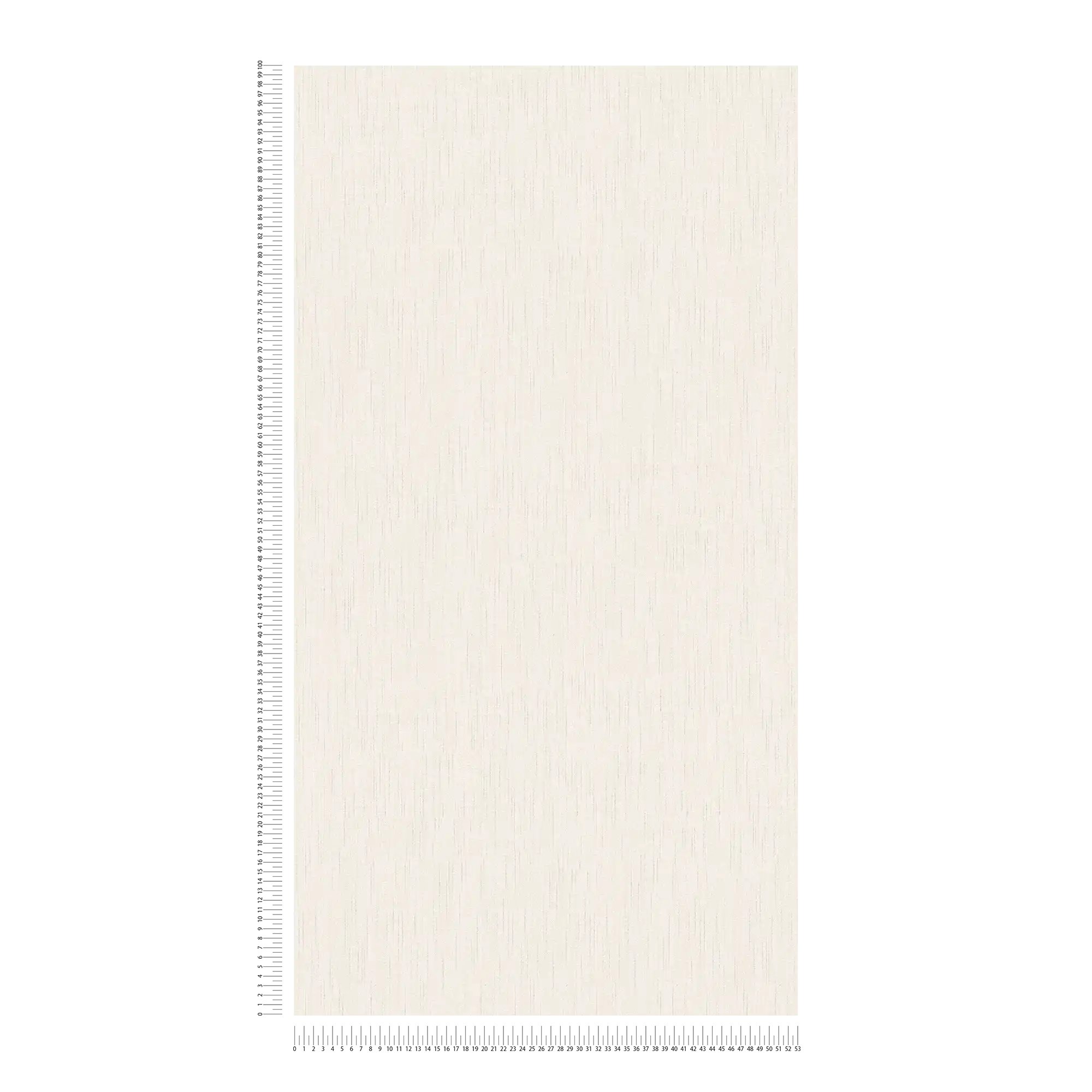             Plain non-woven wallpaper with lined structure pattern - cream
        