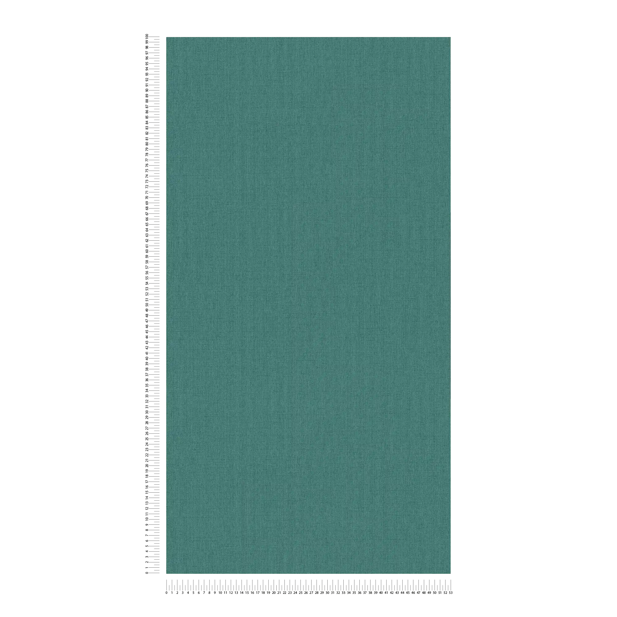             Plain-coloured non-woven wallpaper in matt look - blue, green
        