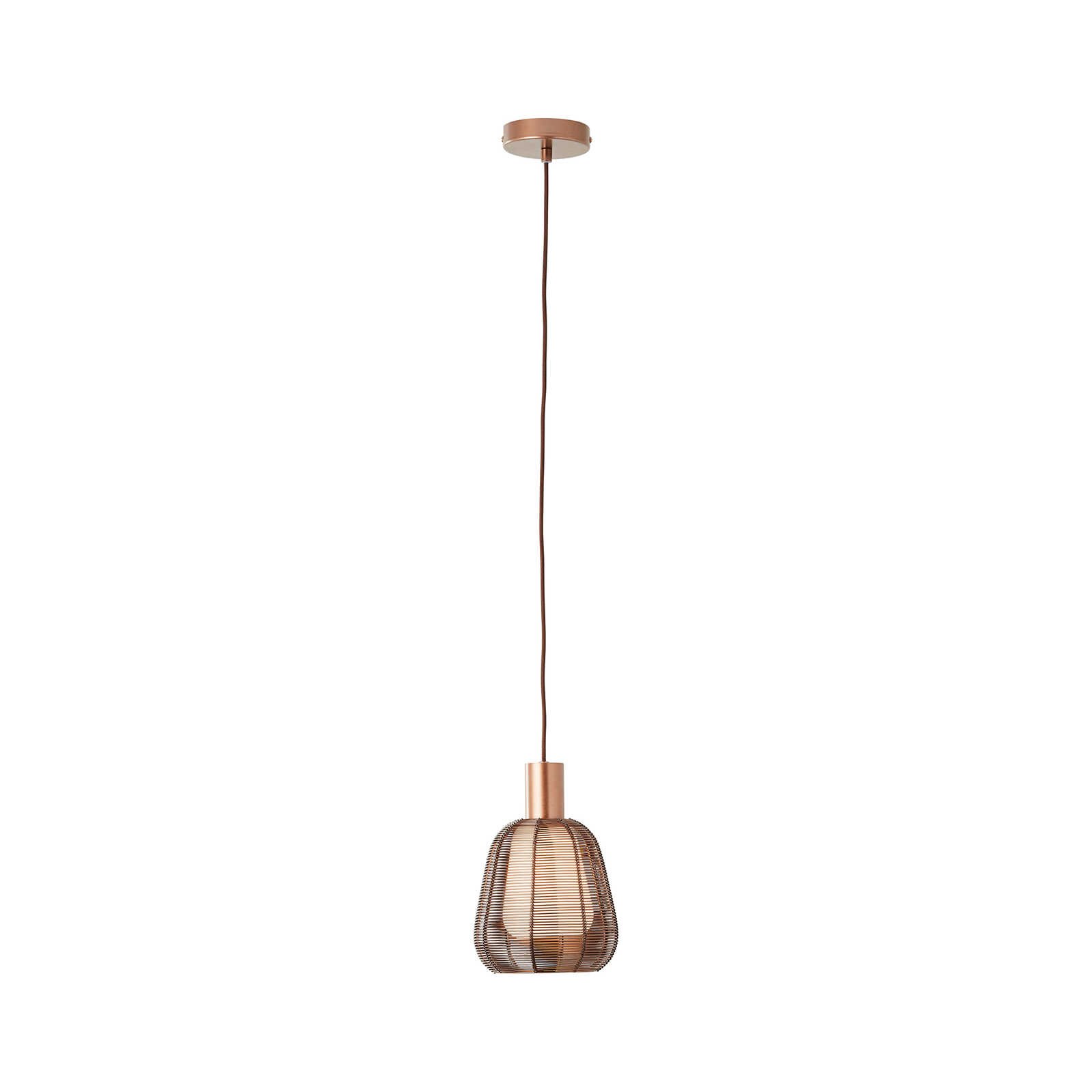 Metalen hanglamp - Thore 1 - Bruin
