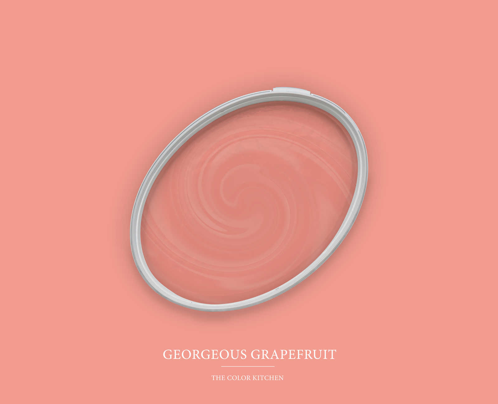 Peinture murale TCK7004 »Georgeous Grapefruit« en corail vif – 2,5 litres
