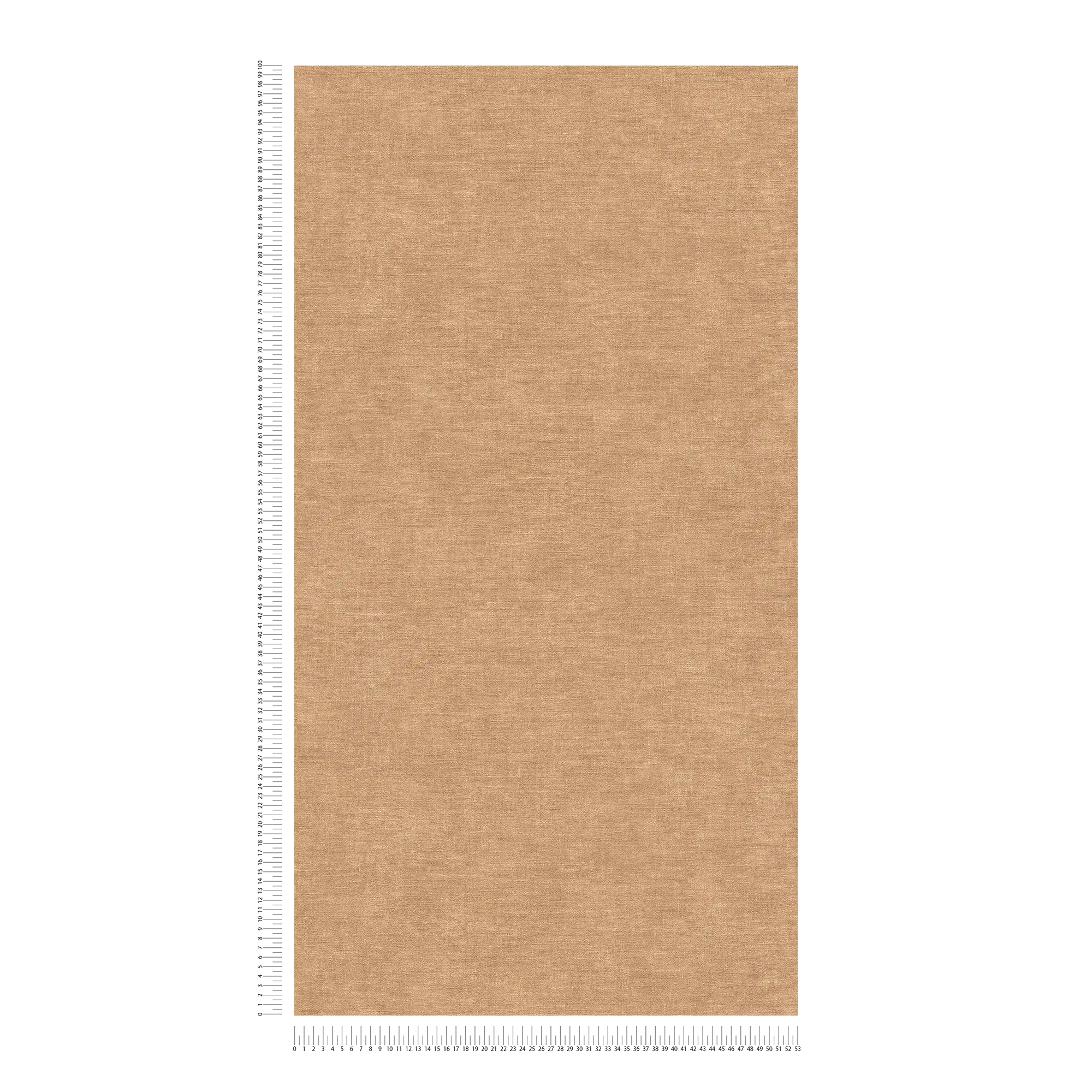             papier peint en papier uni avec légère structure aspect textile - marron, beige
        