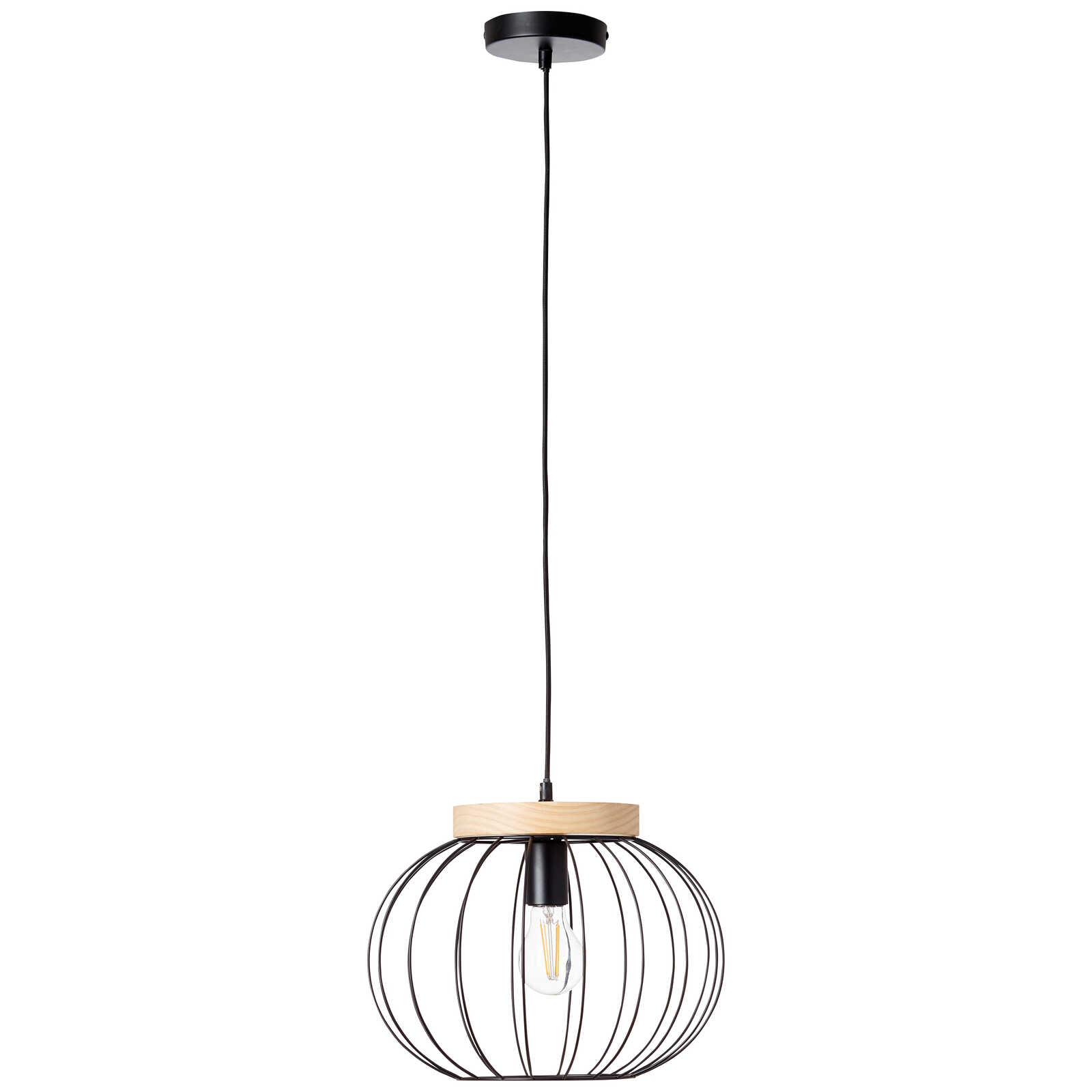             Houten hanglamp - Oliver 2 - Bruin
        