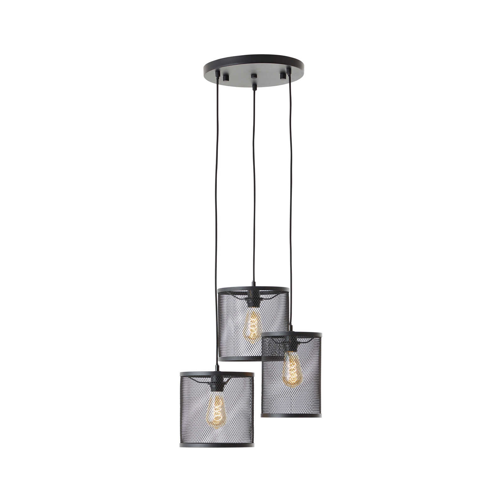 Metalen hanglamp - Levi 4 - Goud
