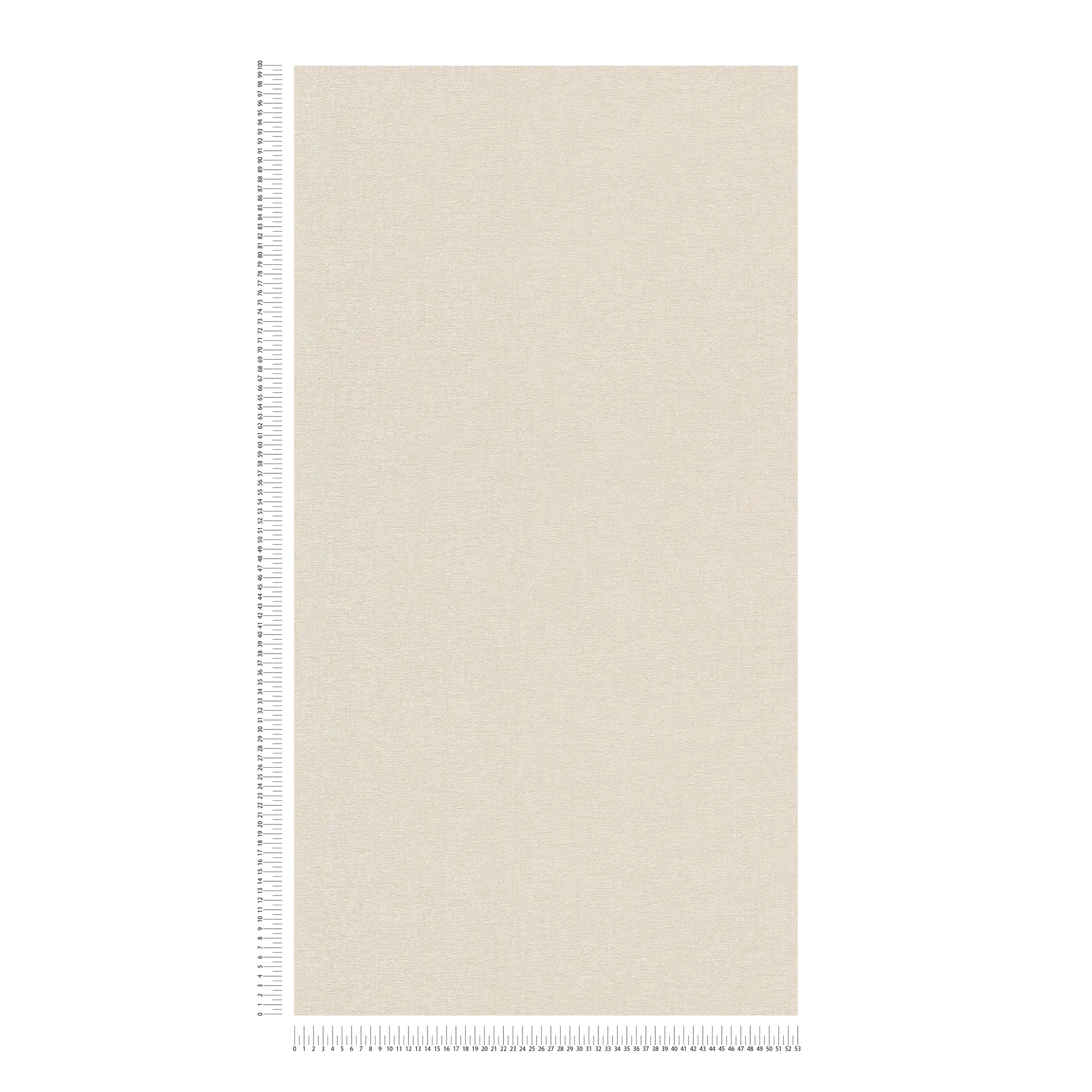             papier peint en papier uni aspect mat et structure légère - beige
        