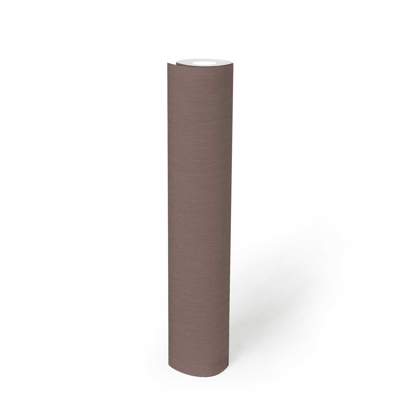             Daniel Hechter Modern non-woven wallpaper with textured effect, single-coloured - brown
        