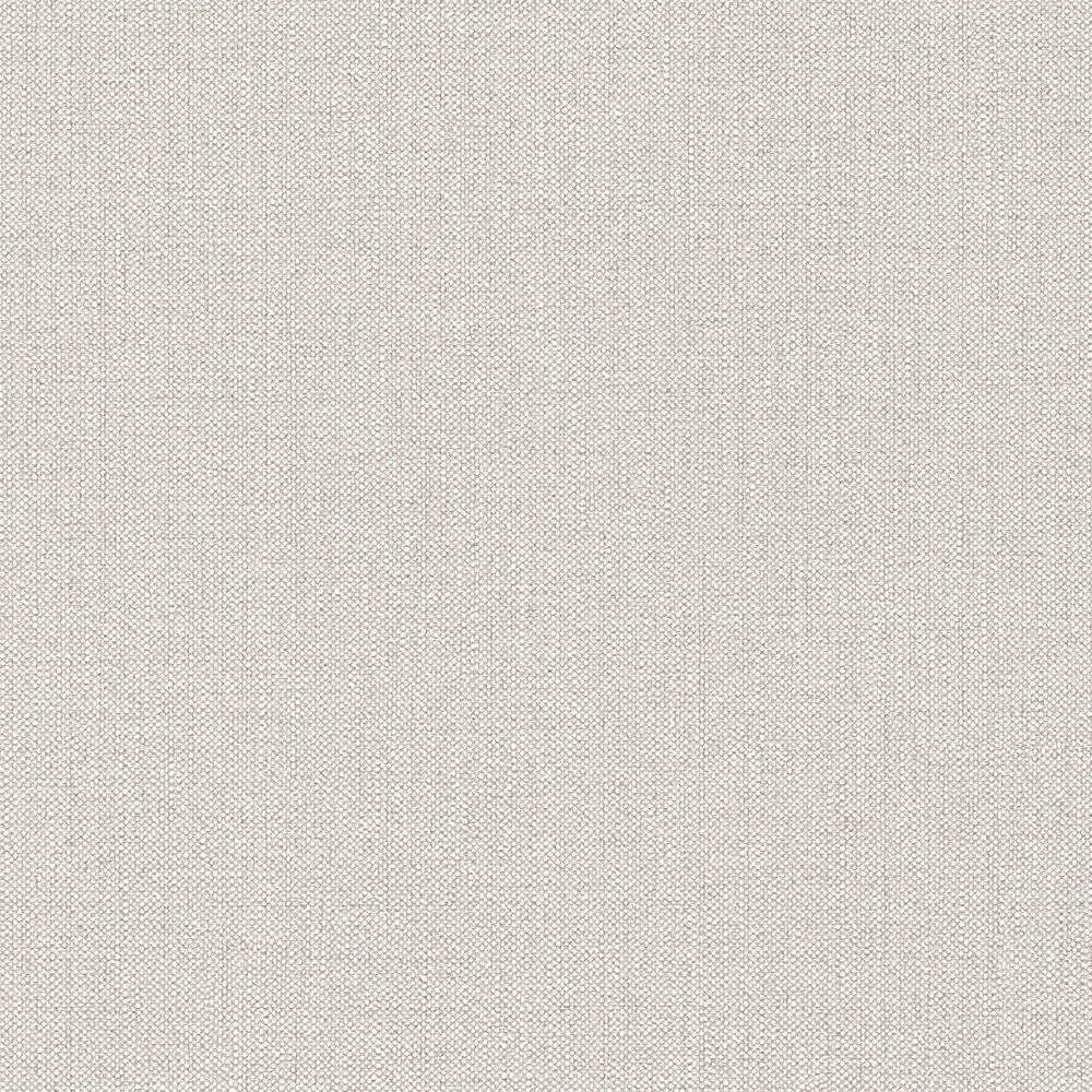             Plain non-woven wallpaper with a light textile texture - beige
        