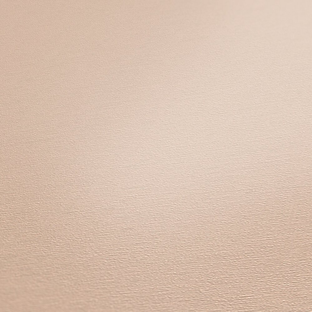             Single-coloured non-woven wallpaper with a subtle mottled surface - beige, cream
        