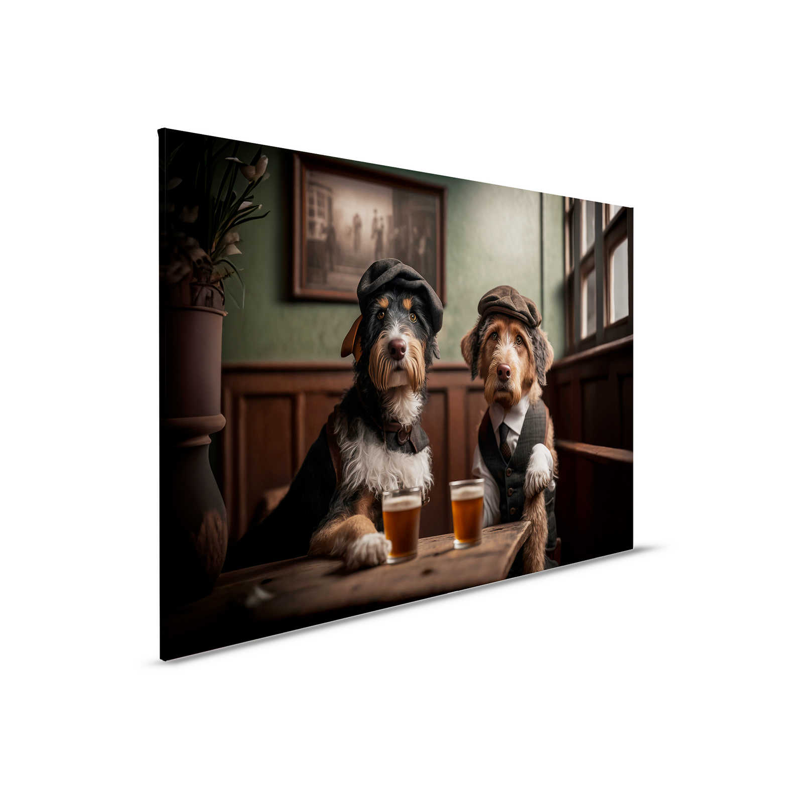         Toile KI »Doggy Bar 3« - 90 cm x 60 cm
    