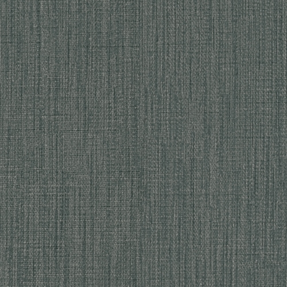             Daniel Hechter Single-coloured non-woven wallpaper with fabric look - Green
        