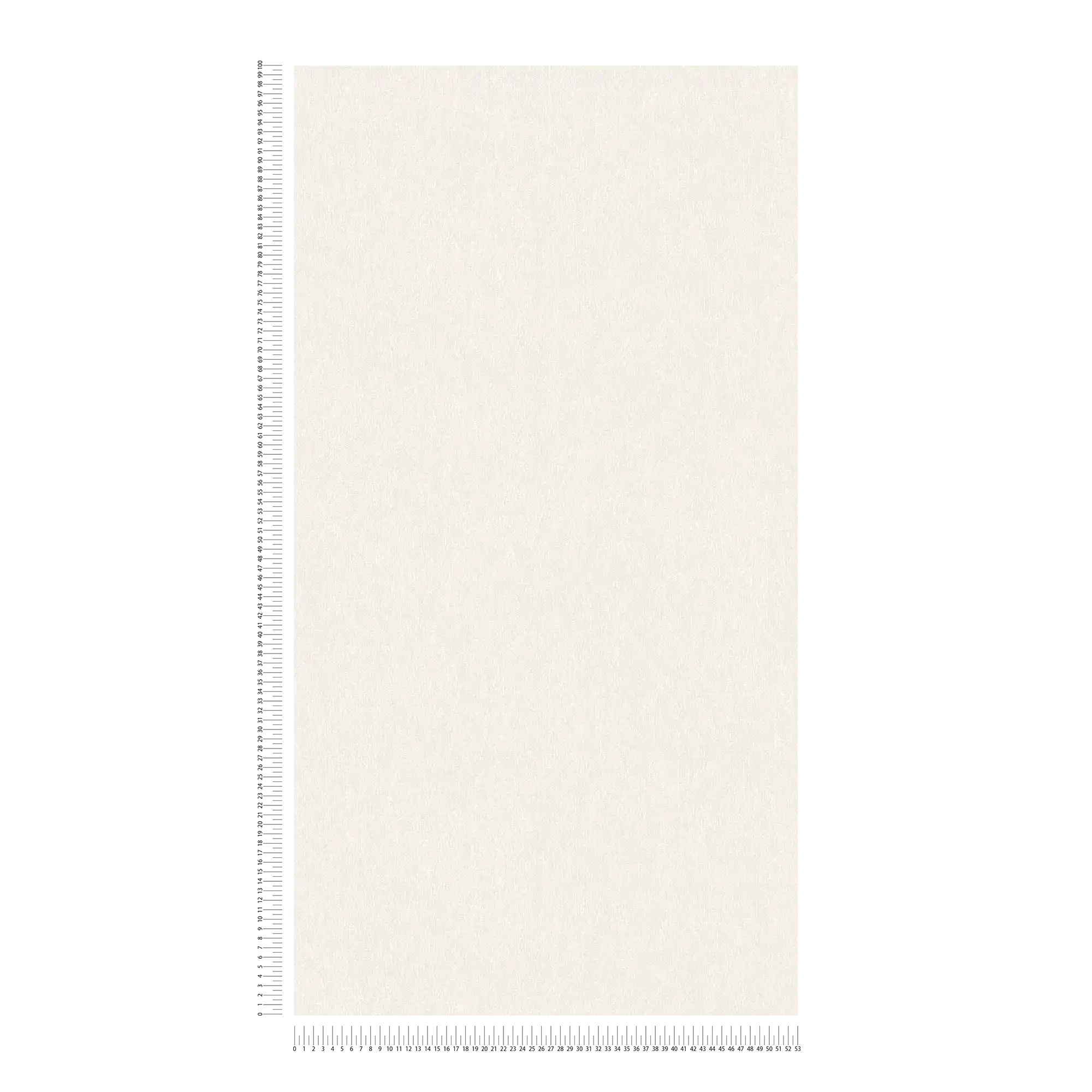             Papier peint uni mat & aspect structuré - blanc
        