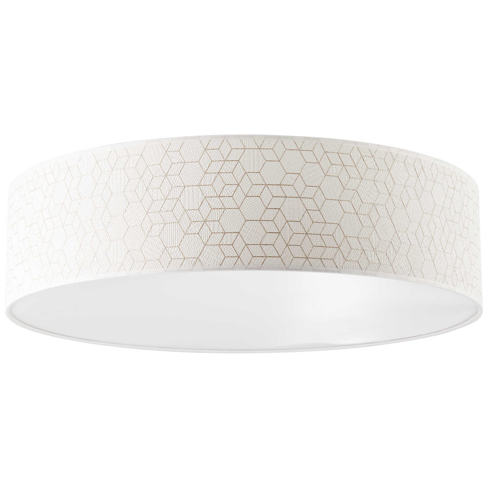             Textile ceiling light - Hannes 10 - White
        