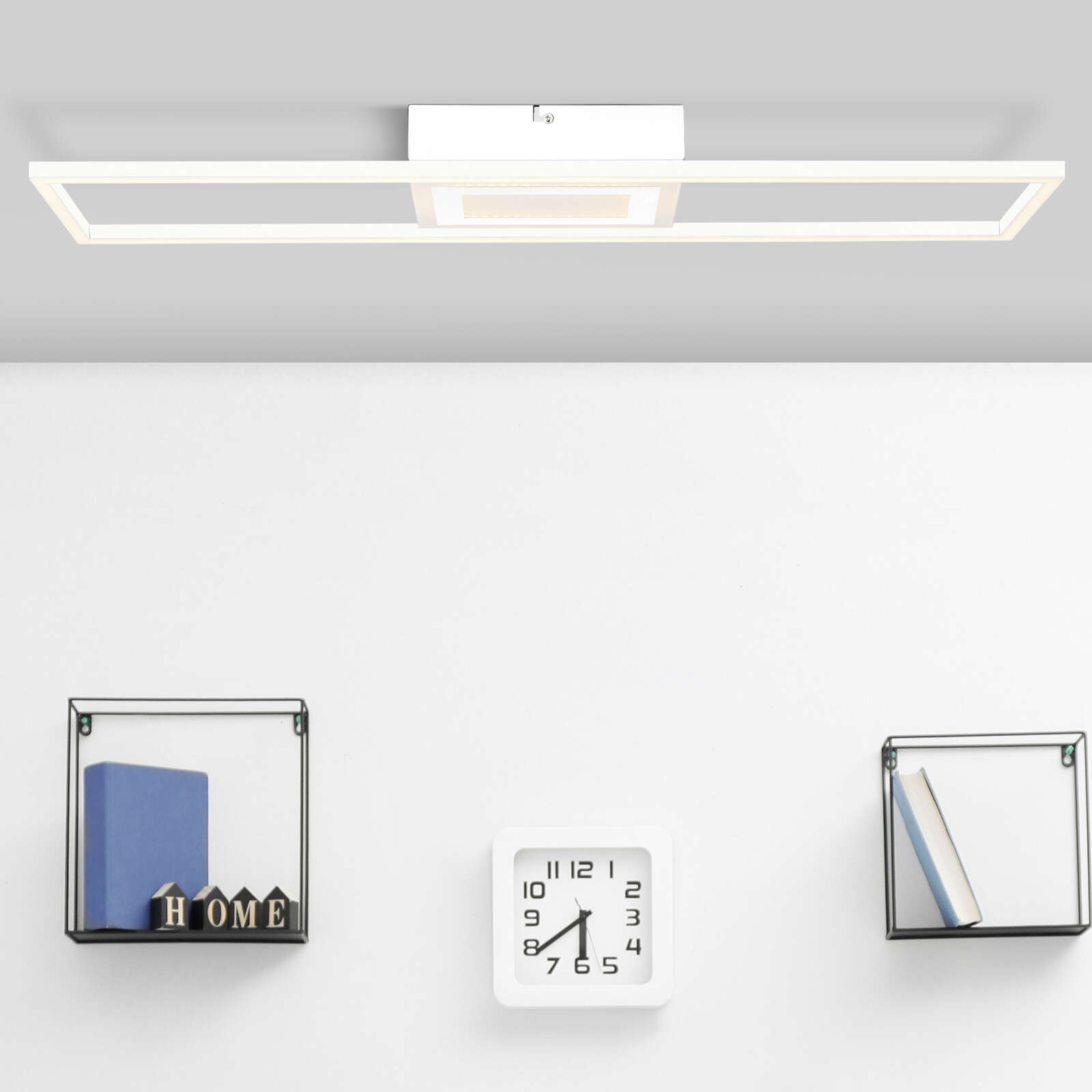             Kunststof plafondlamp - Benedikt 2 - Wit
        