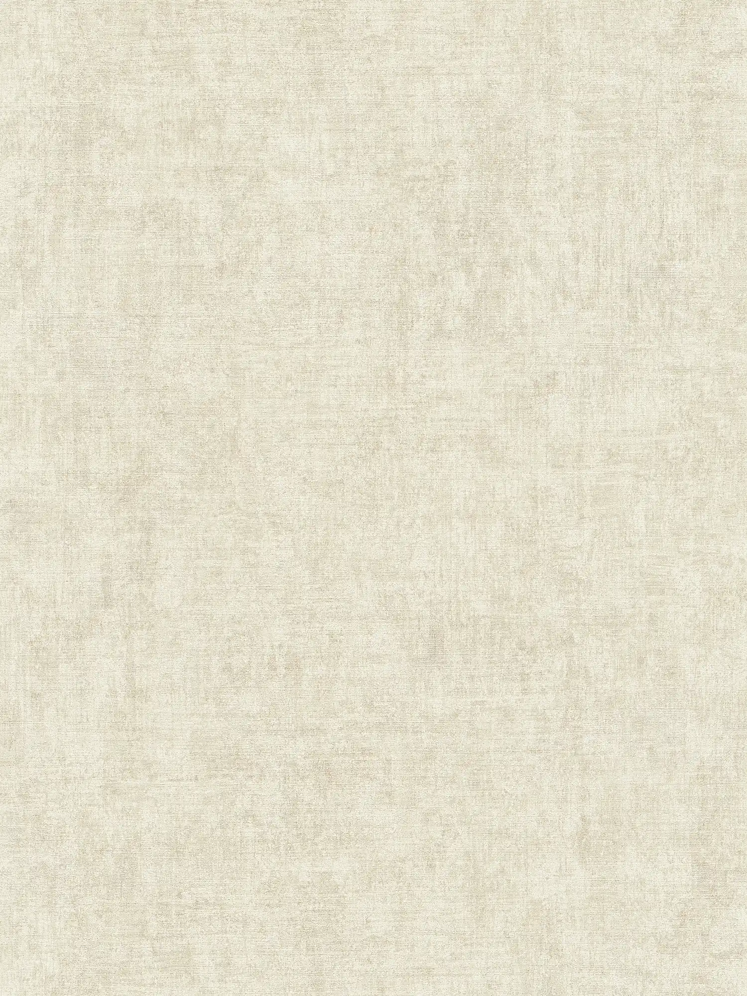         Non-woven wallpaper plain, mottled, textured pattern - cream
    